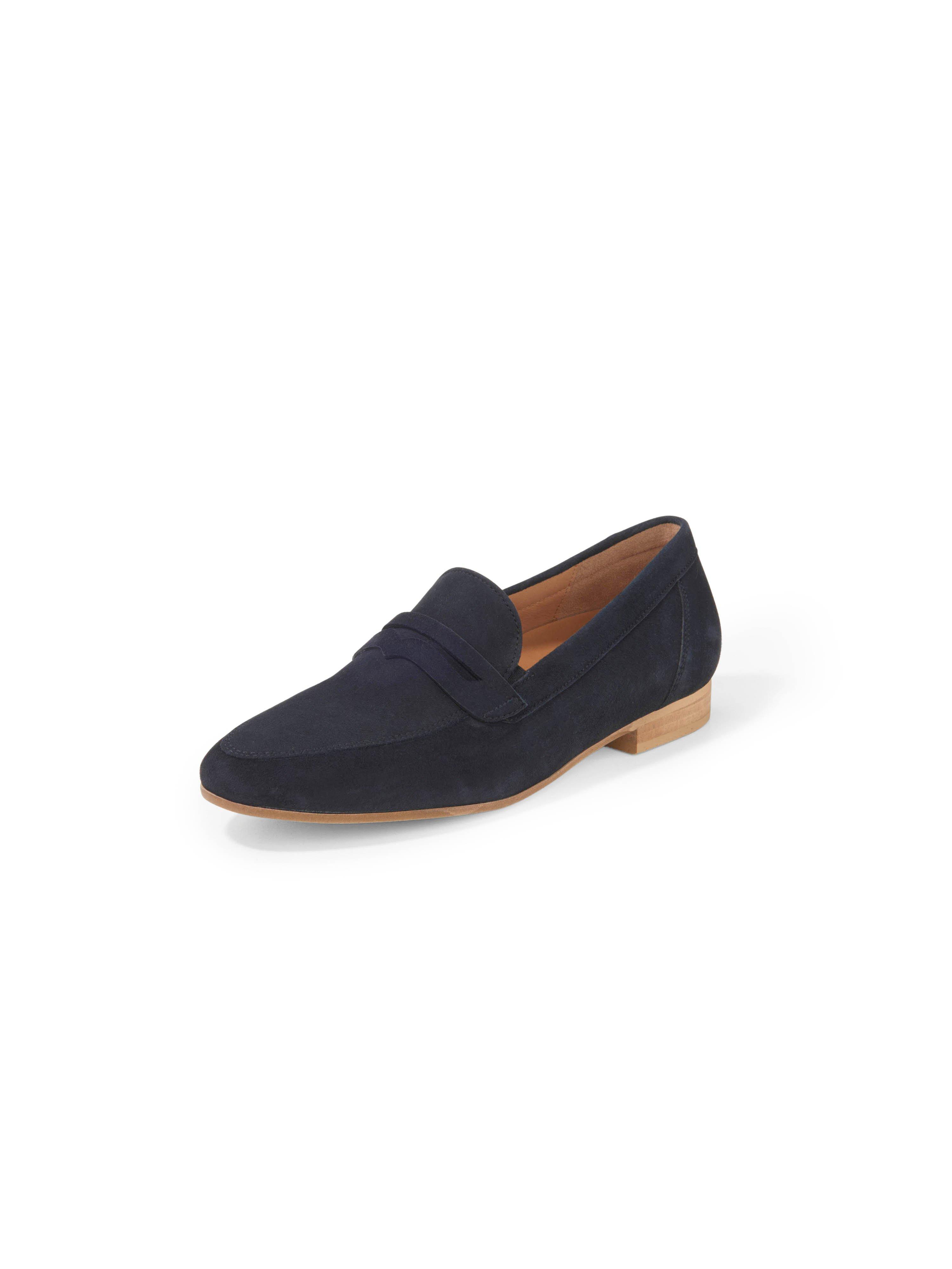 gabor navy loafers