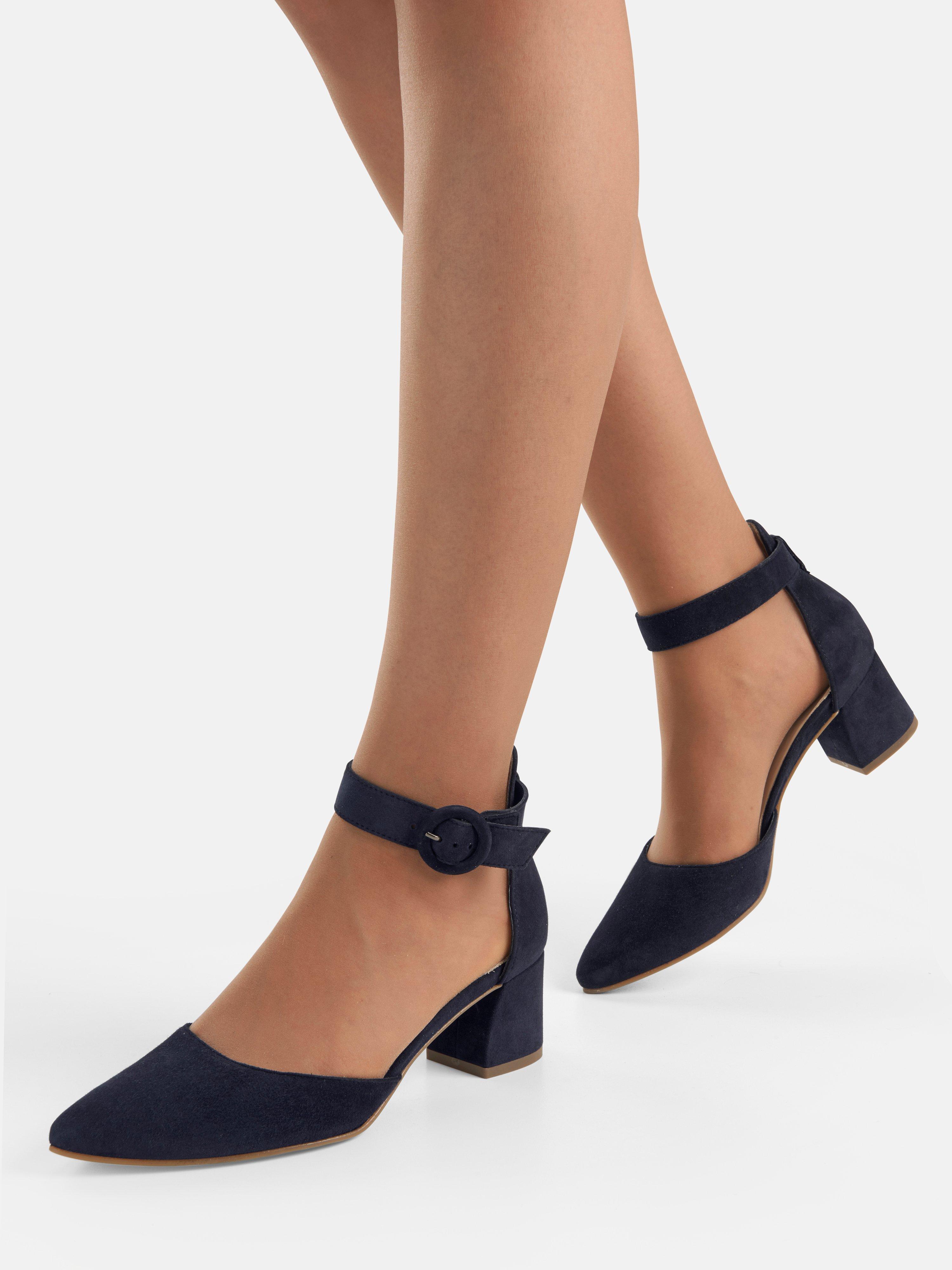 paul green suede pumps