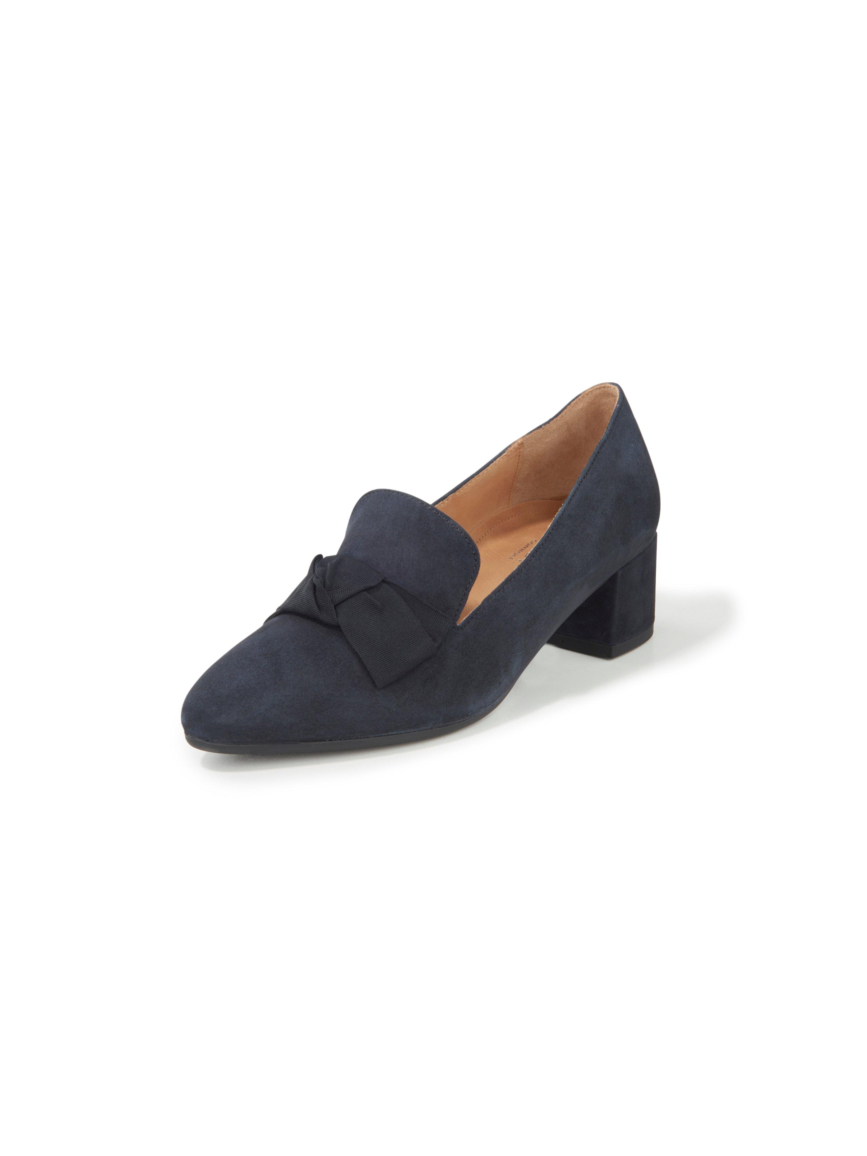 gabor navy loafers