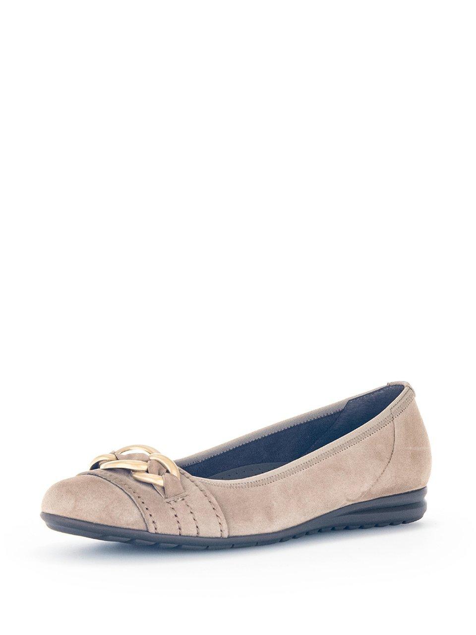 Ballerina's sierelement Van Gabor Comfort beige