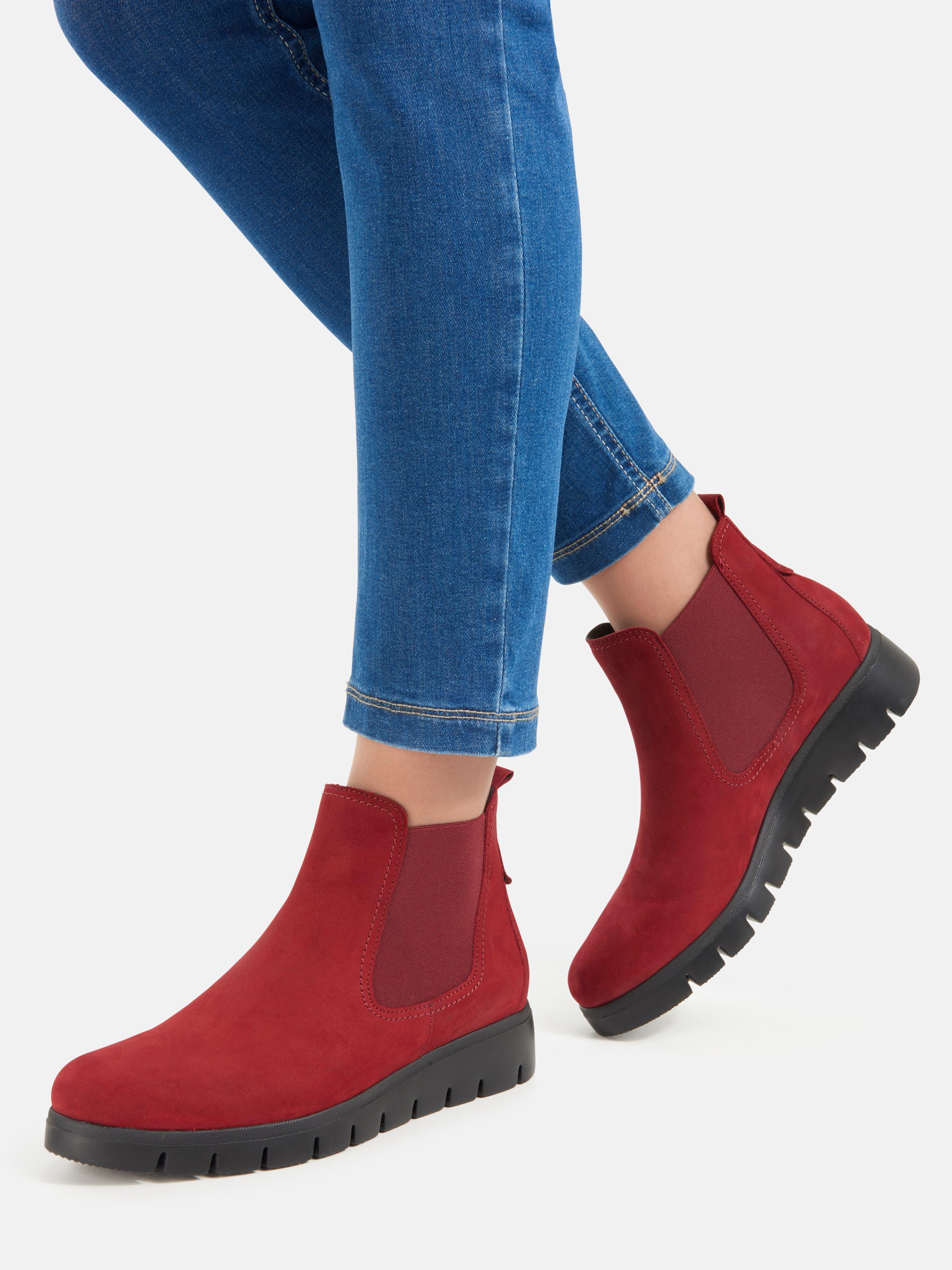 gabor leather ankle boots