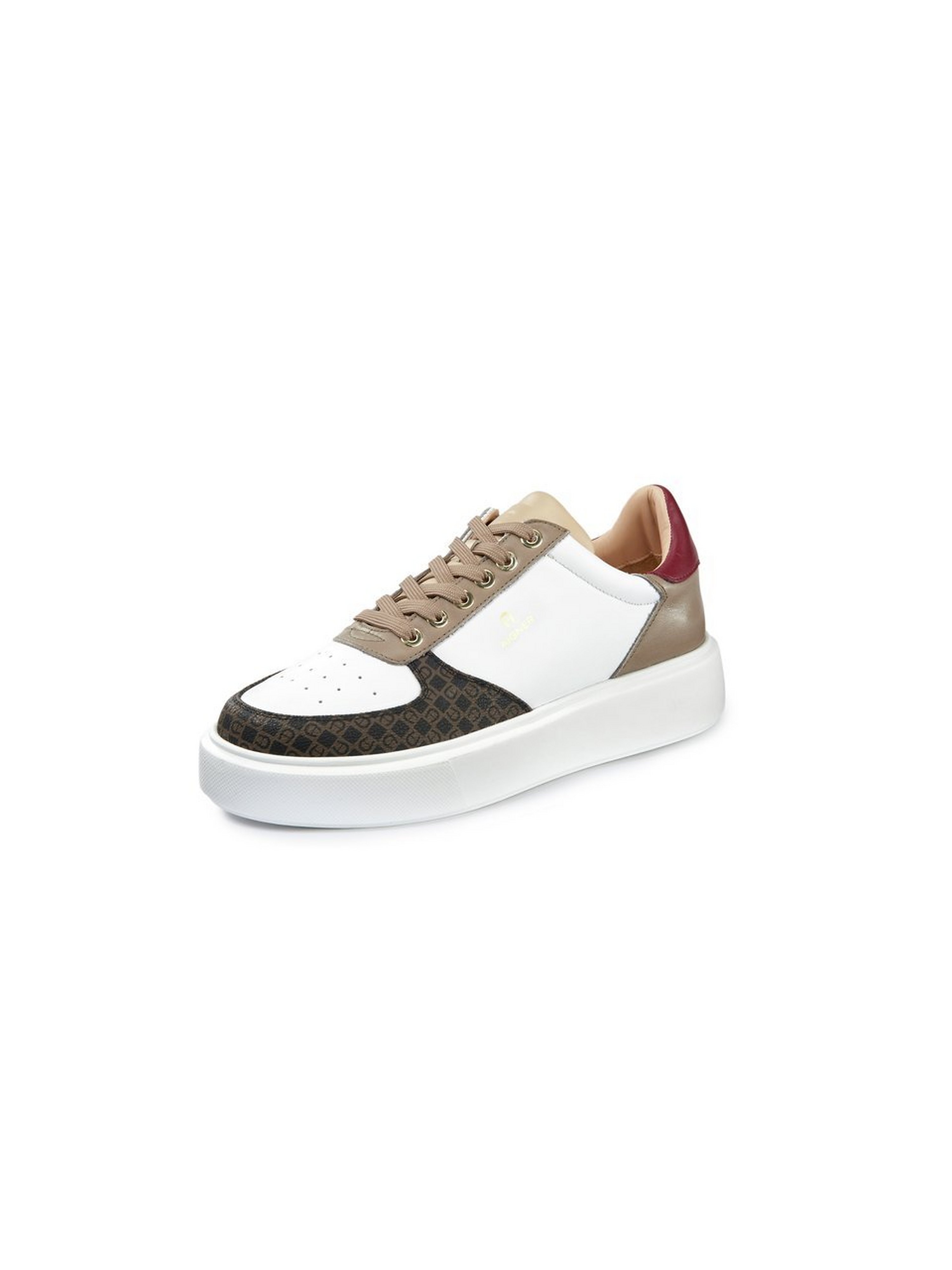 Les sneakers Sally cuir nappa vachette  Aigner blanc taille 36