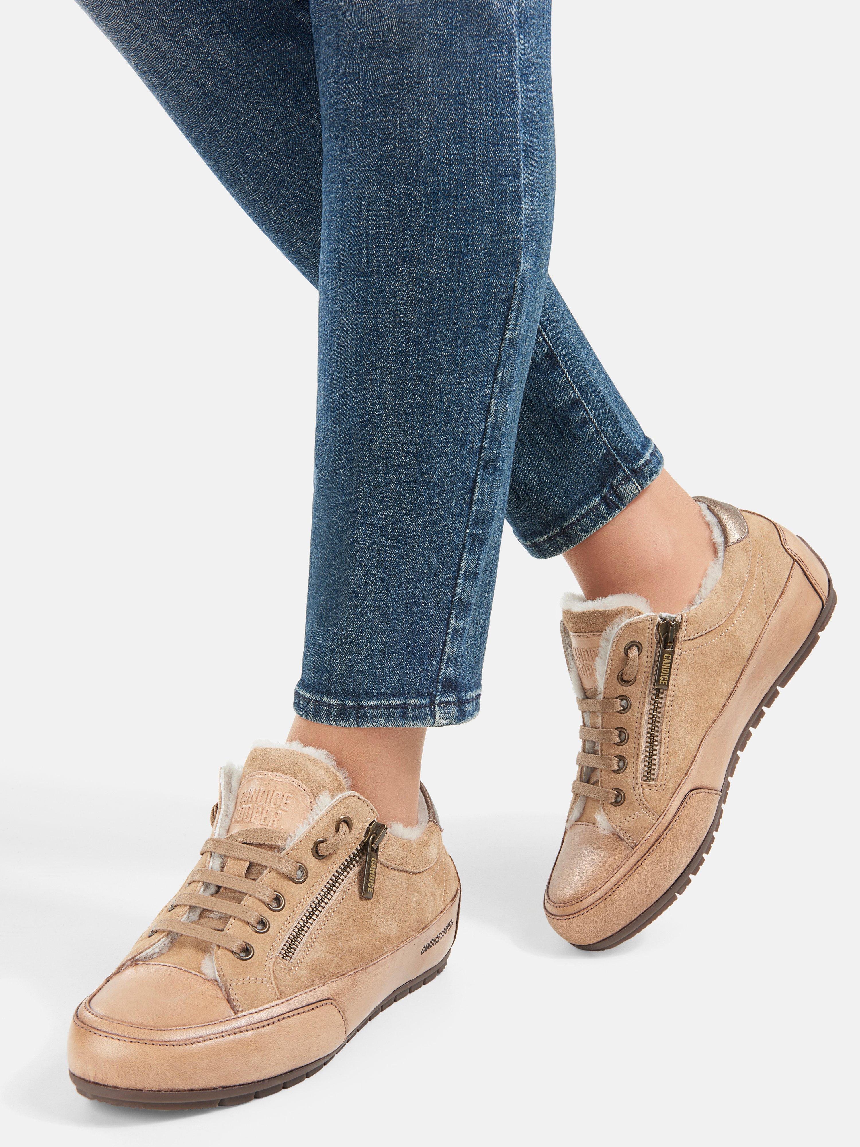 Candice Cooper Les sneakers mod le  Rock  Deluxe beige