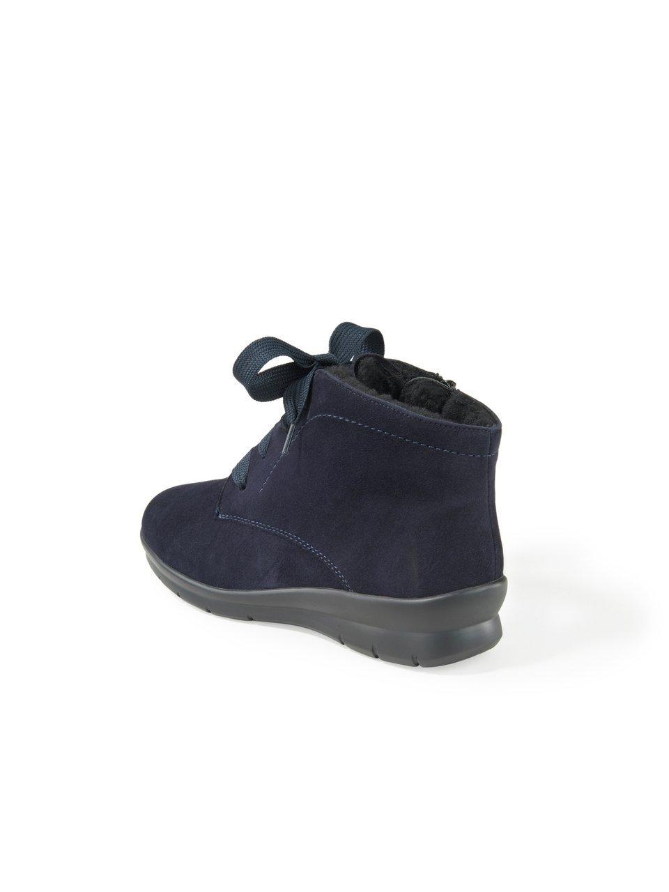 Schnür-Stiefelette Semler blau