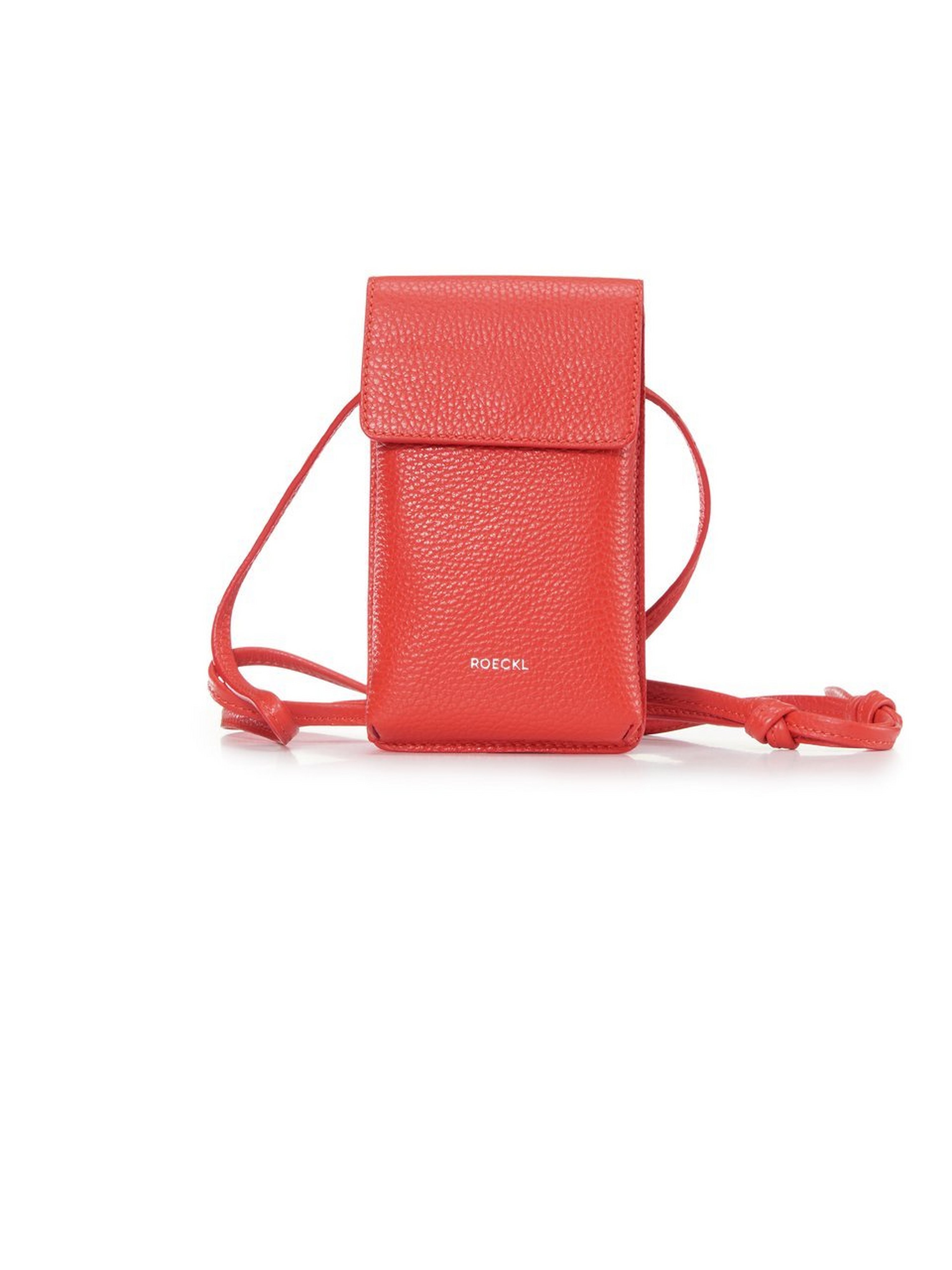 Mobile phone bag Sina Mini Roeckl red