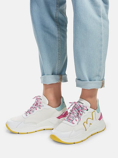 Womsh - Sneakers Wave White Kelly