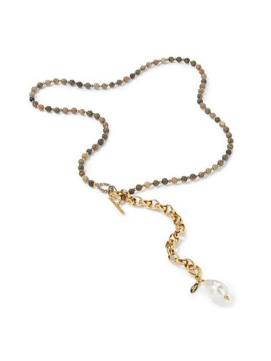 Juwelenkind - Le collier June avec perle de coquillage