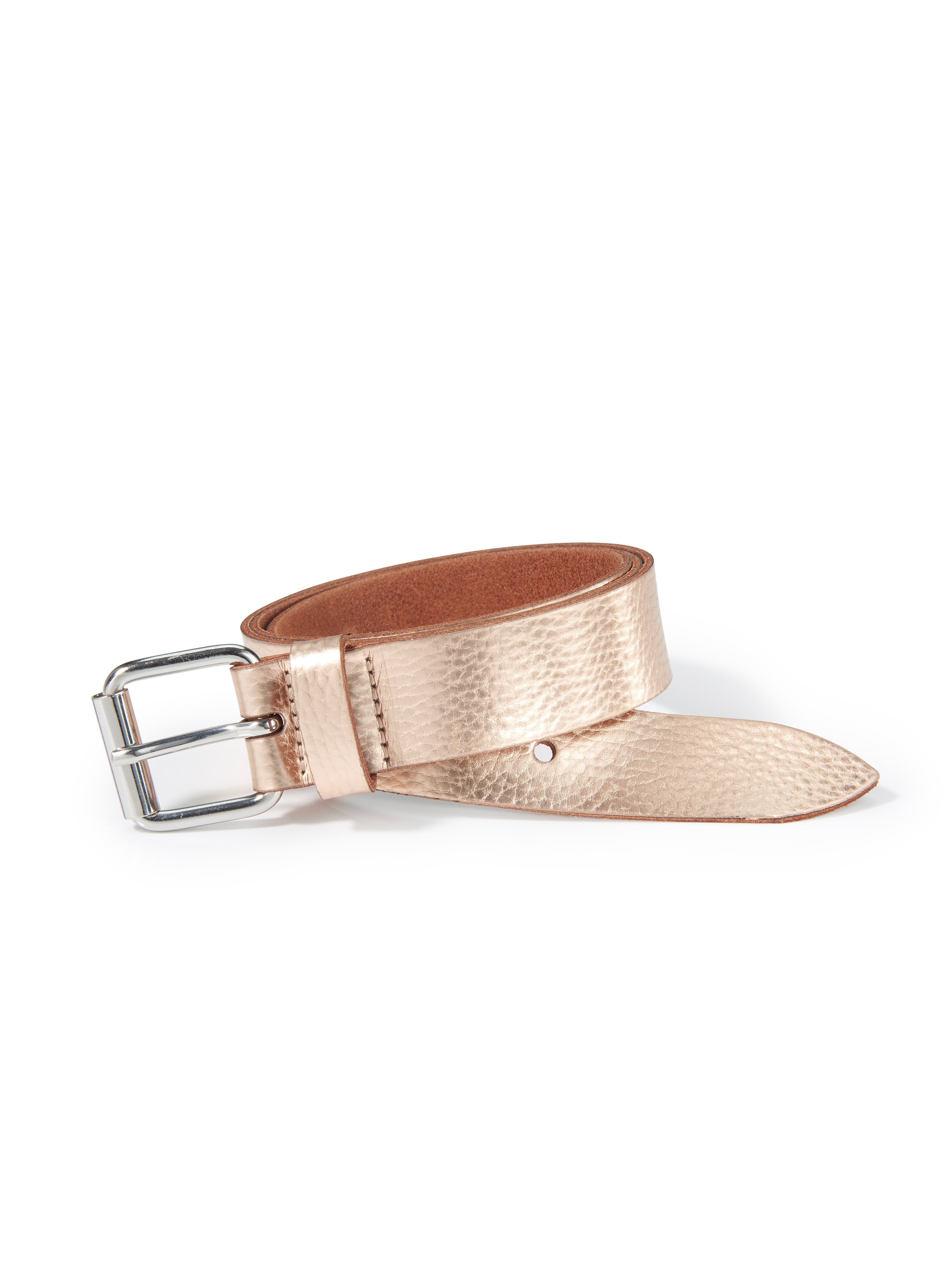 Nappa leather belt Peter Hahn pale pink
