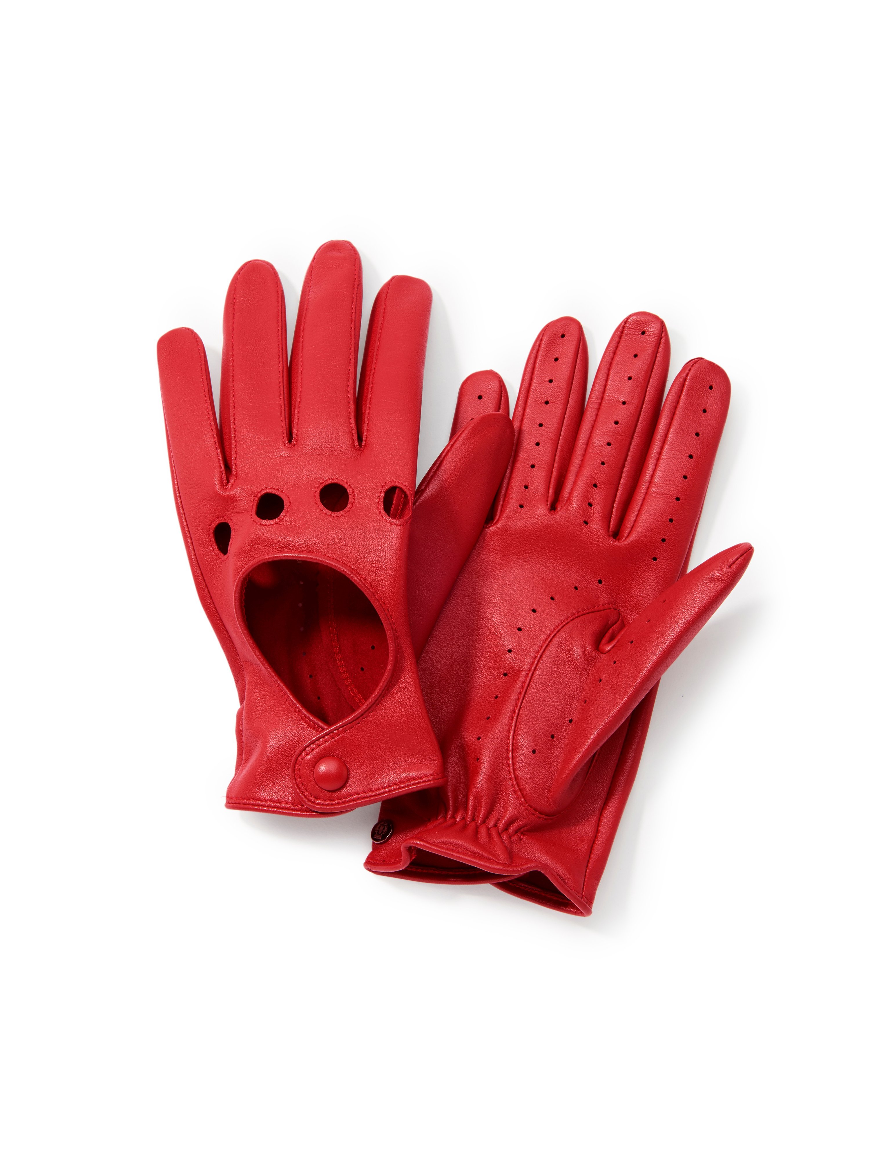 Les gants cuir nappa mouton  Roeckl rouge taille 8