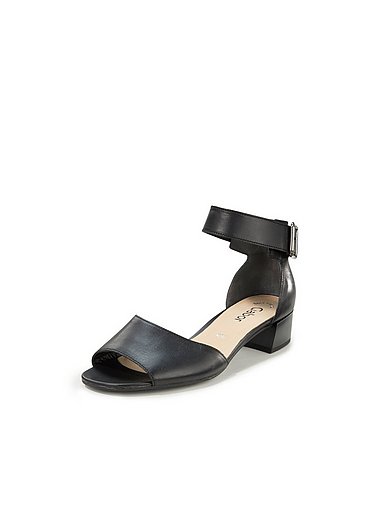 Gabor - Sandals with adjustable ankle straps - black
