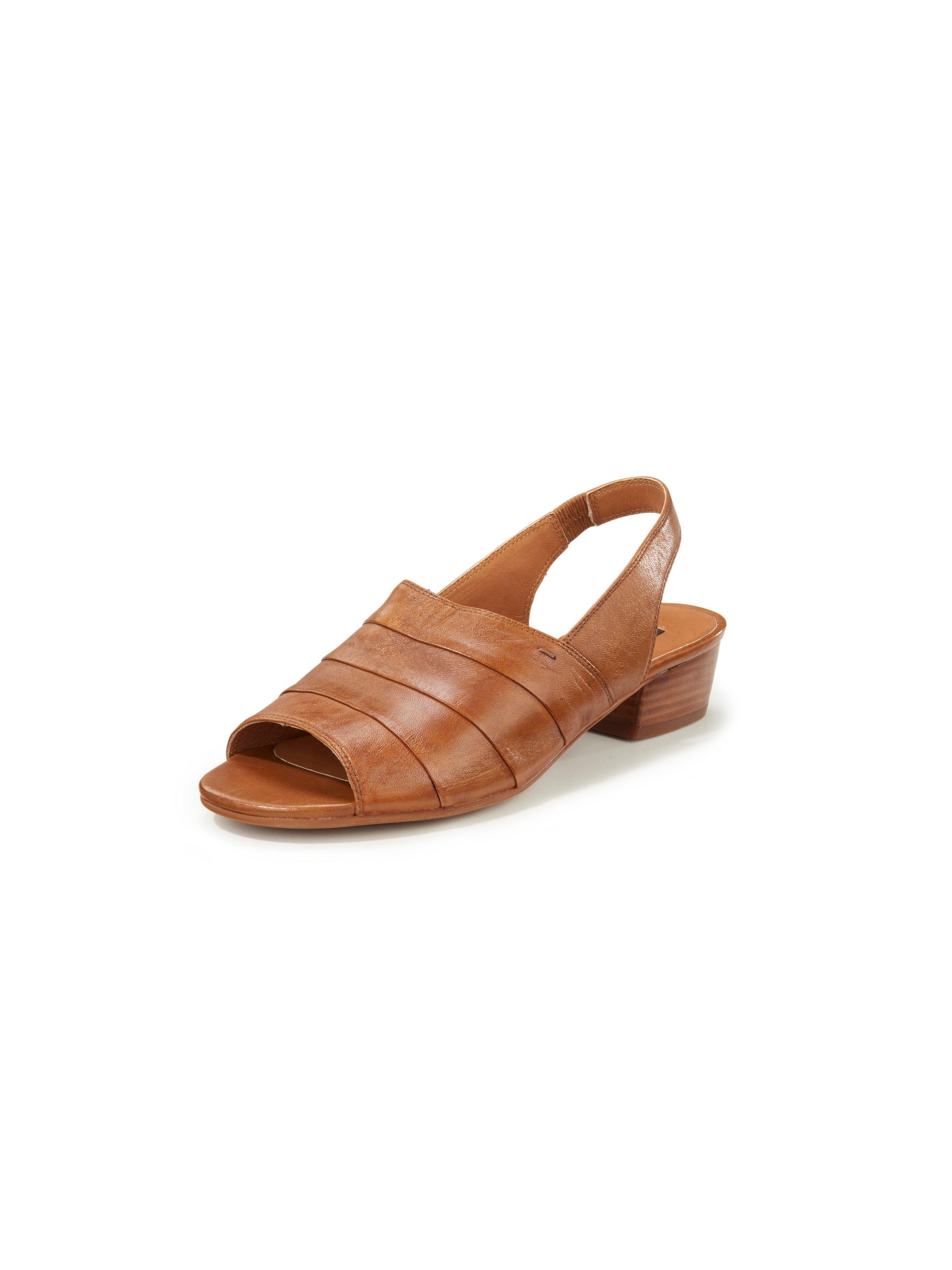Sandalen Ixia zacht, soepel geitennappaleer Van EVERYBODY bruin