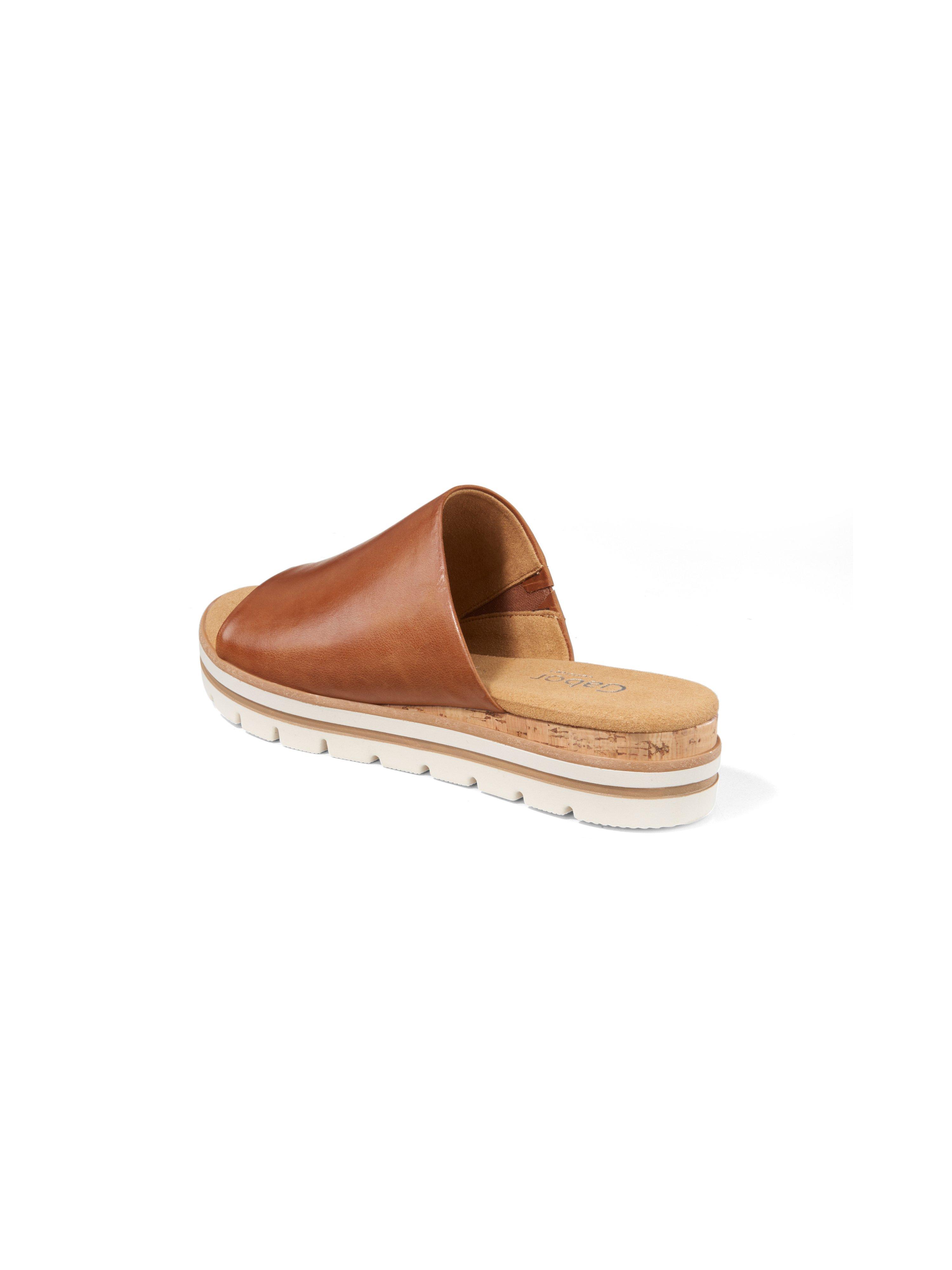 Plateau-Pantolette Gabor Comfort braun