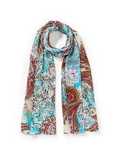 Peter Hahn - Scarf with floral print