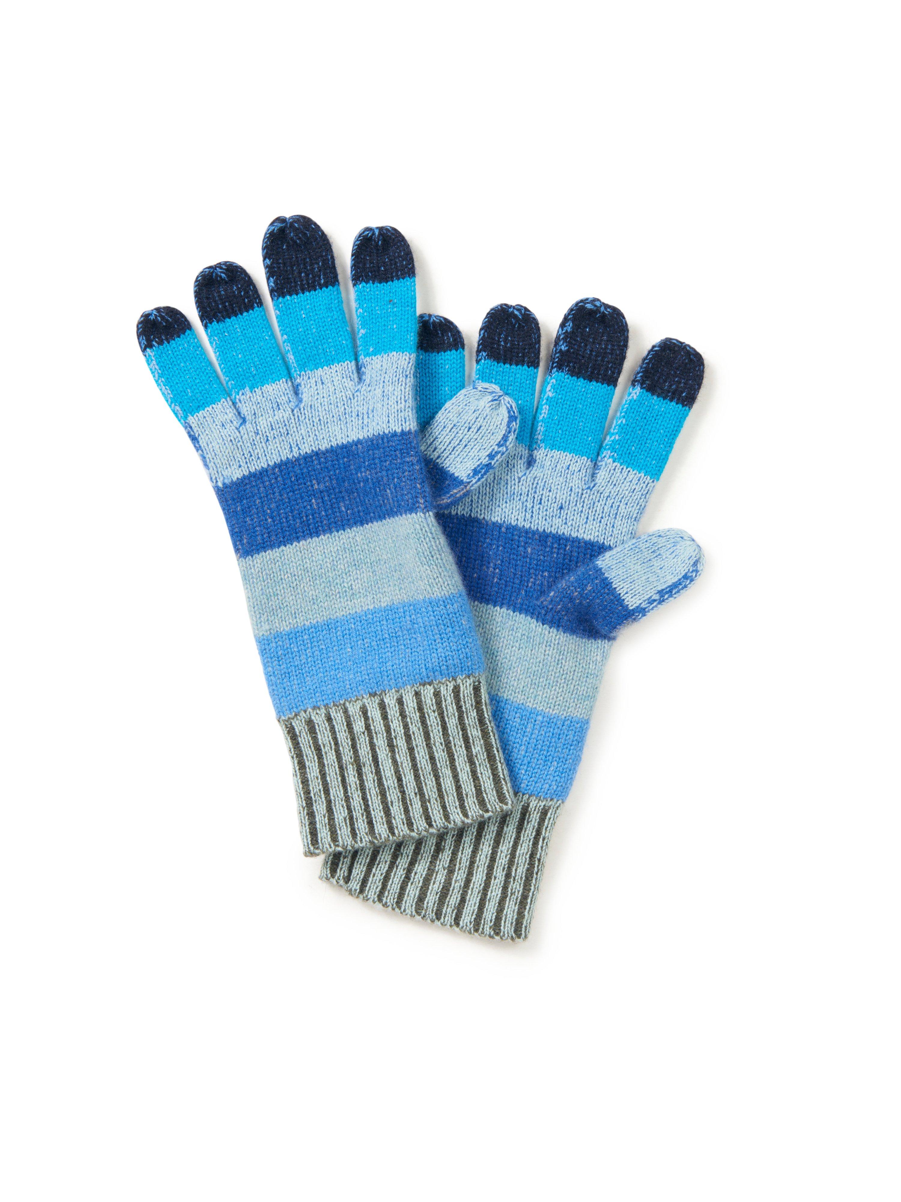 Handschoenen 100% kasjmier Van include blauw