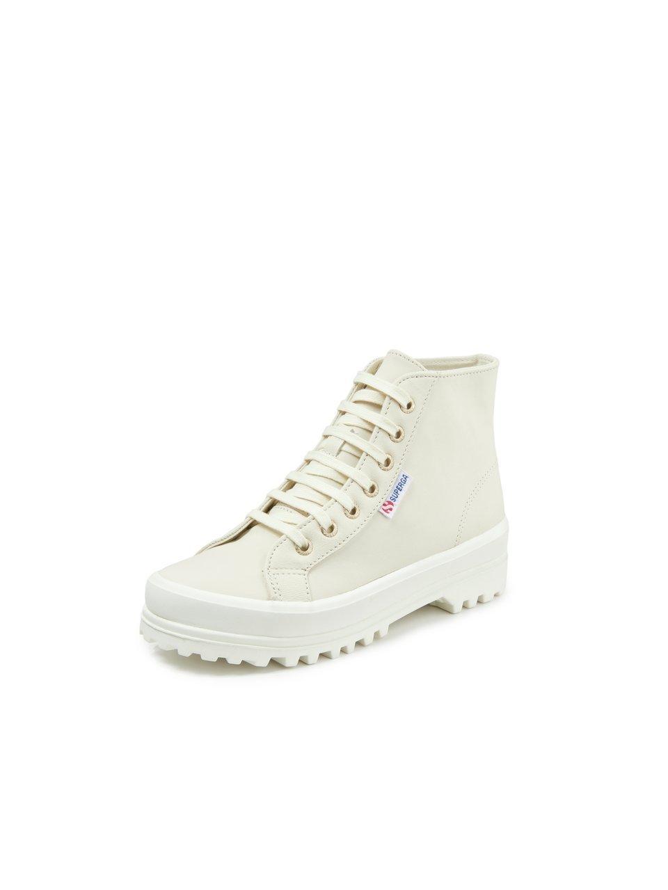 Laarsjes Van Superga wit