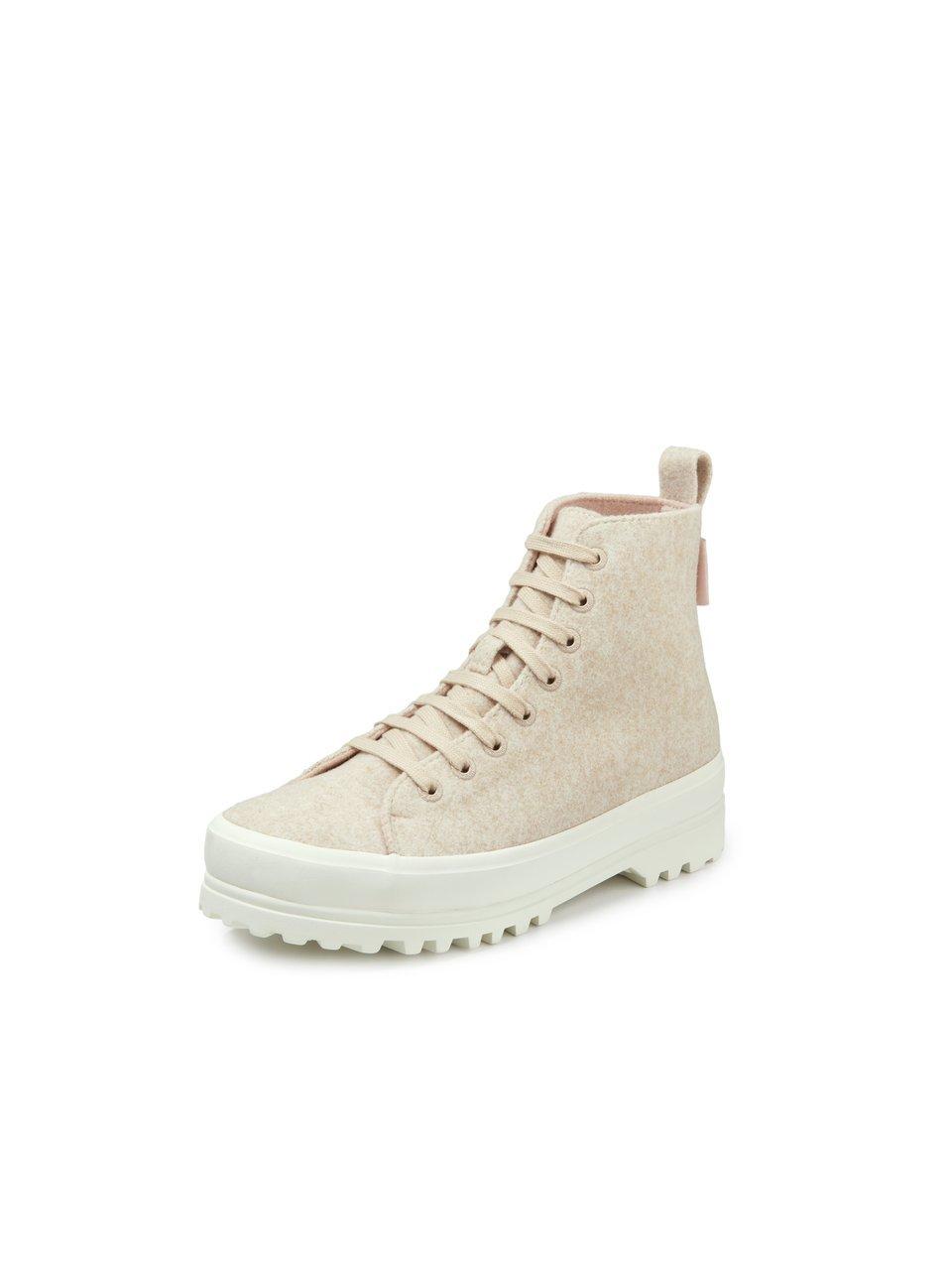 Laarsjes Van Superga beige