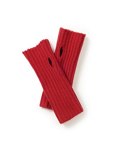 include - Arm warmers in 100% cashmere