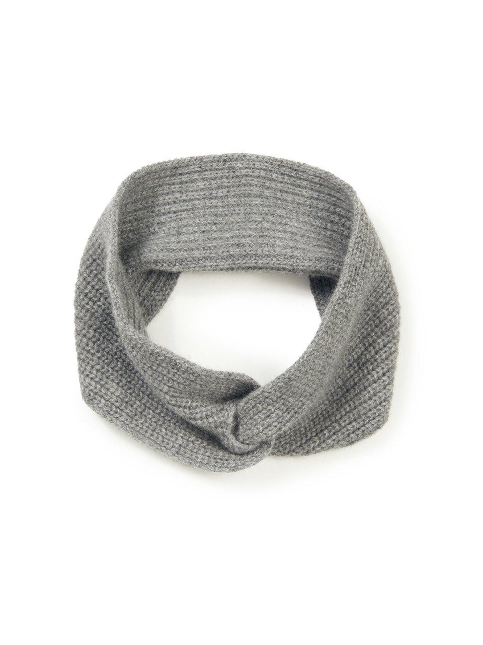 Hoofdband 100% kasjmier Van Peter Hahn Cashmere grijs