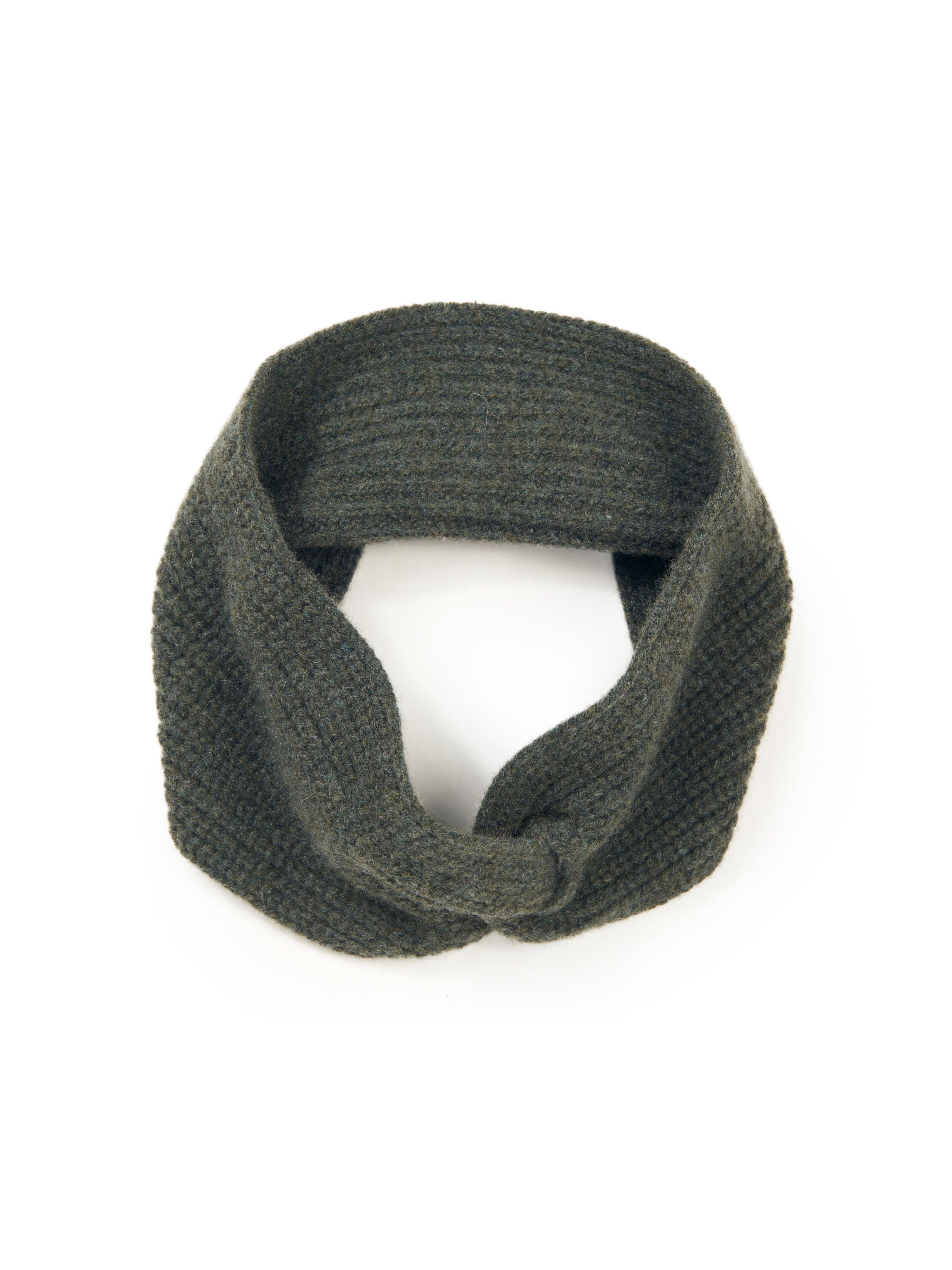 Hoofdband 100% kasjmier Van Peter Hahn Cashmere groen