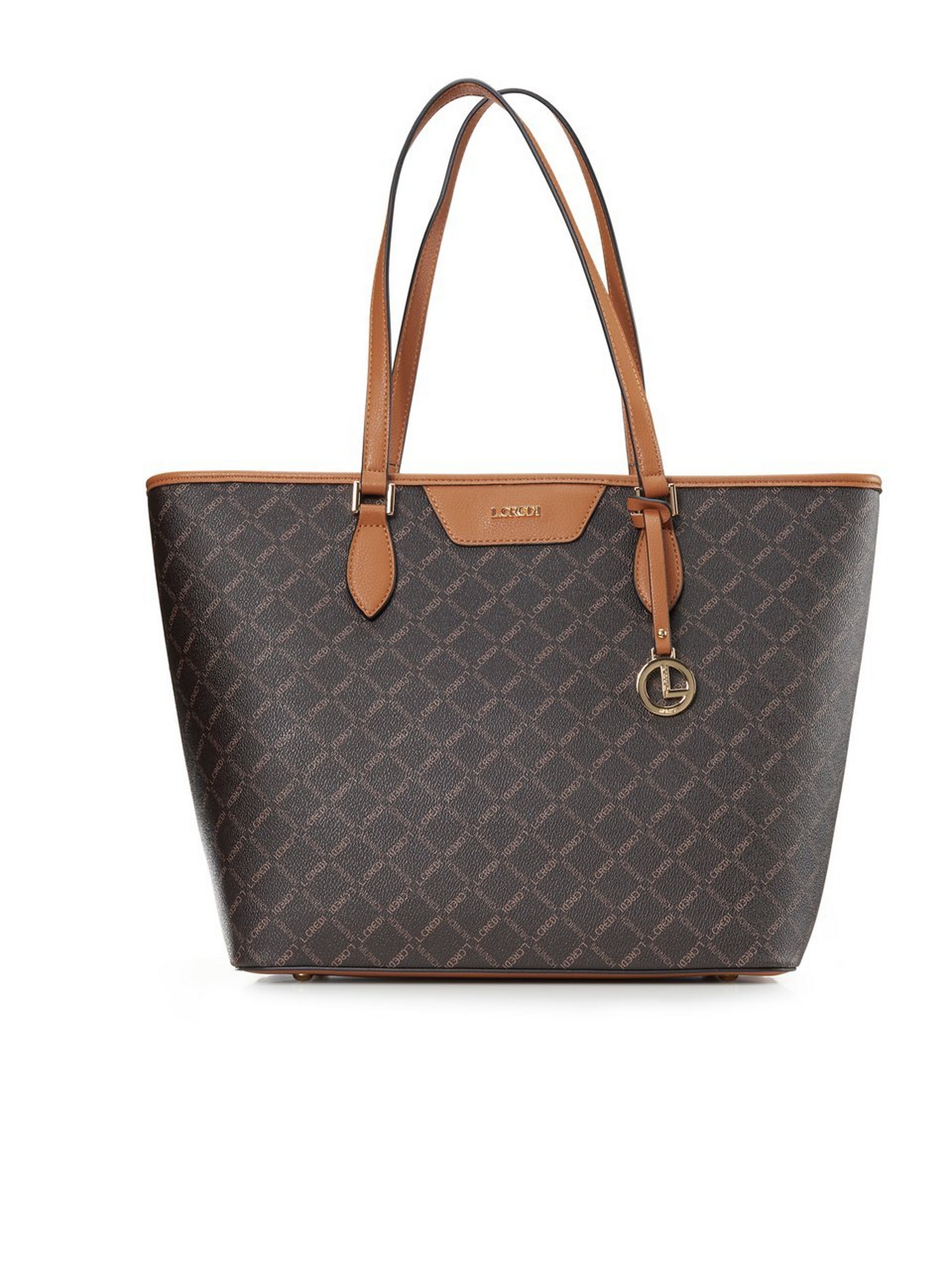 Shopper bag L. Credi brown