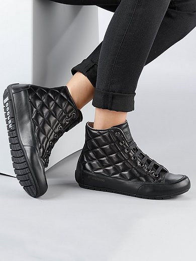 Candice Cooper - Les sneakers modèle Plus Bord en cuir nappa