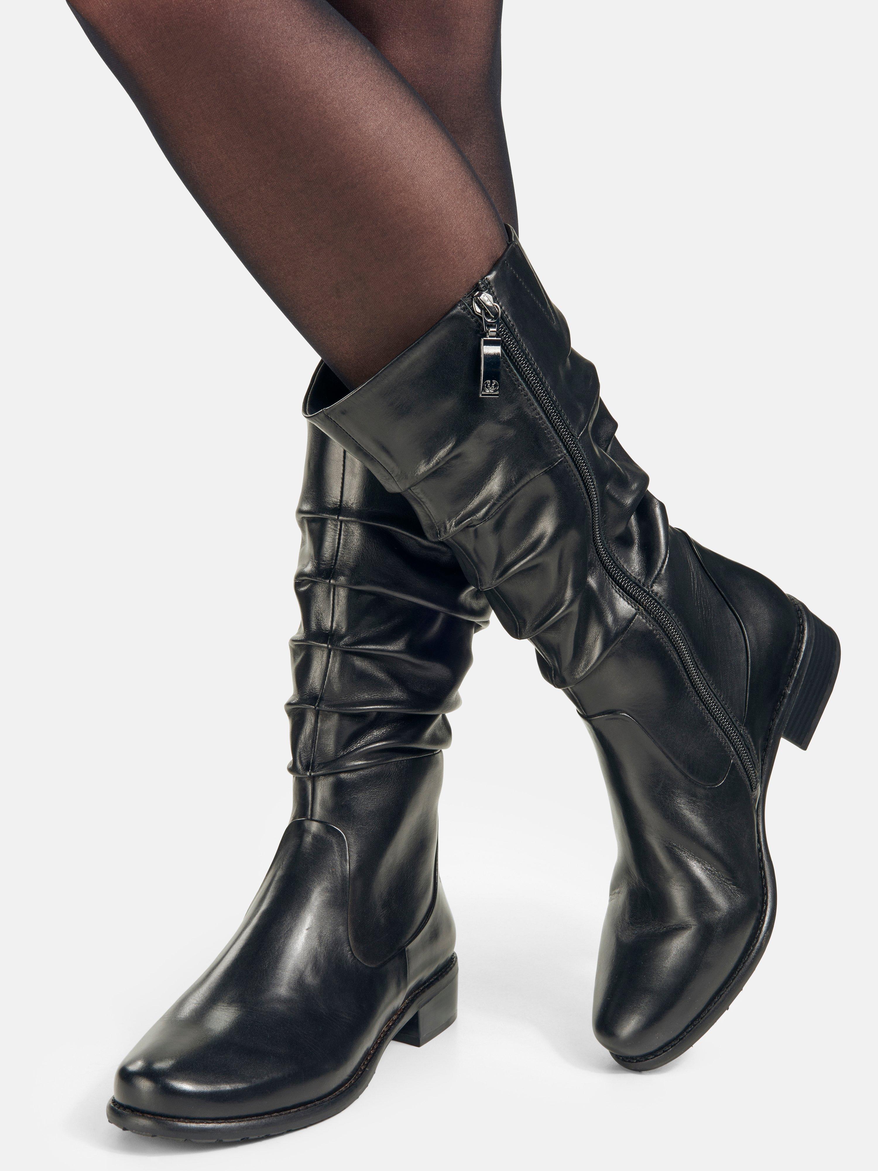 gerry weber lederstiefel