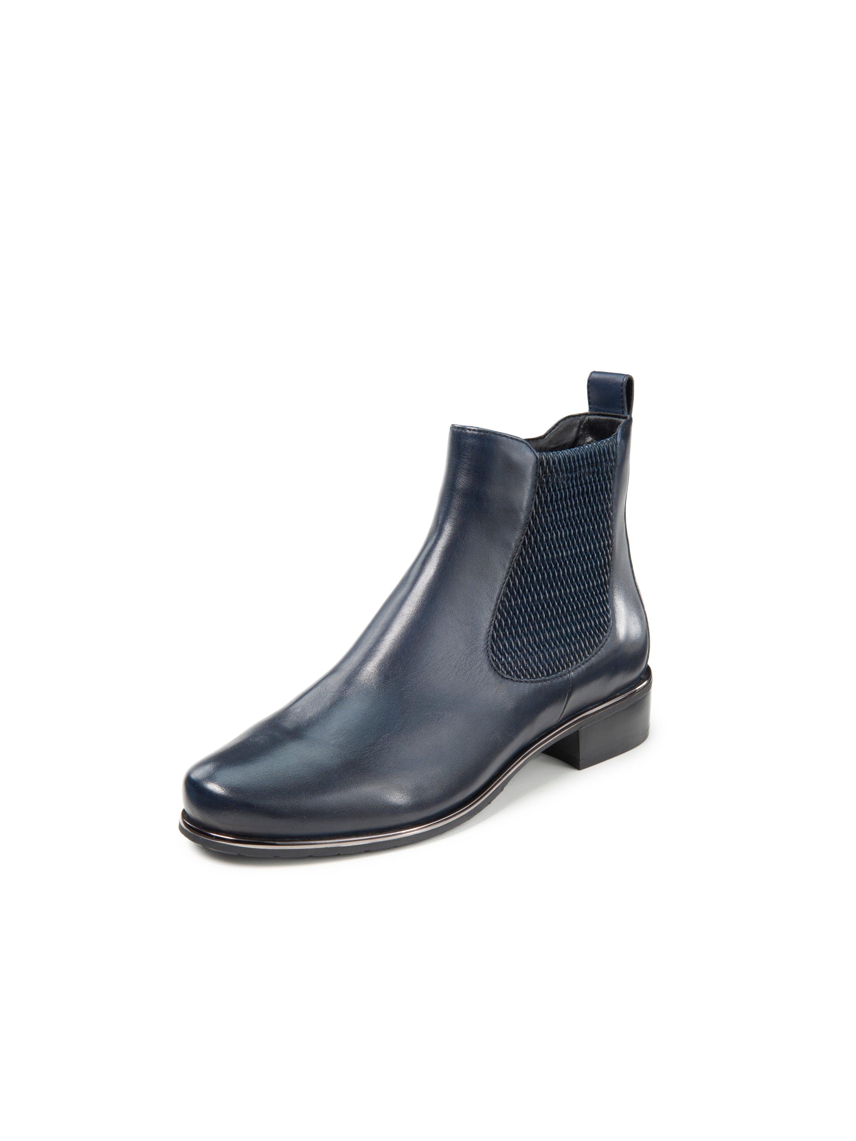 Chelsea-boots kalfsnappaleer Van Gerry Weber blauw