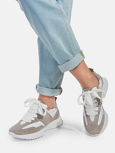 Kennel & Schmenger - Sneakers Pull van kalfssuèdeleer met nylon