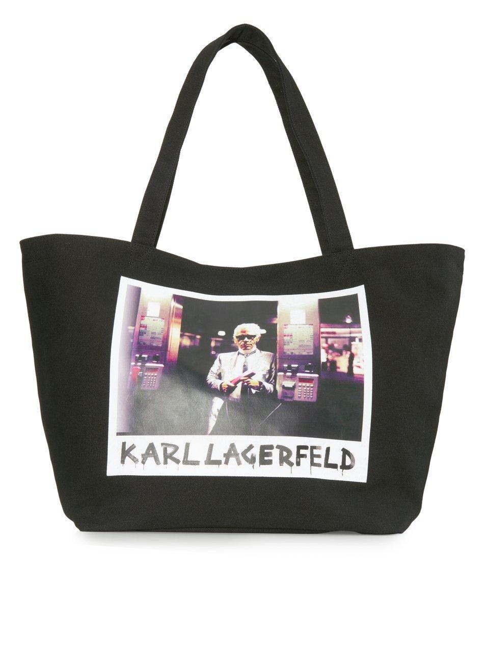 Shopper Van Karl Lagerfeld zwart