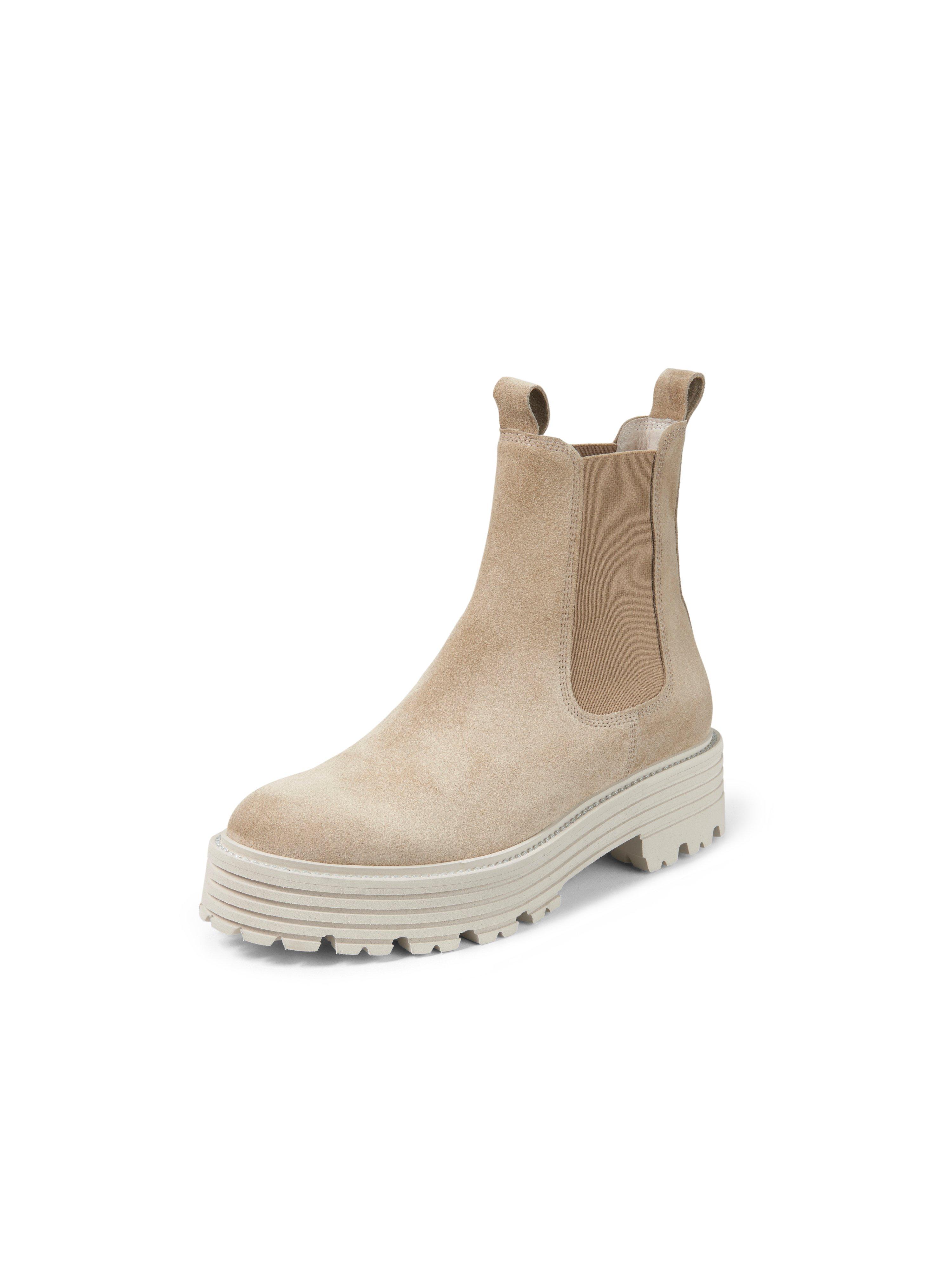 Chelsea-boots Mori kalfssuèdeleer Van Kennel & Schmenger beige