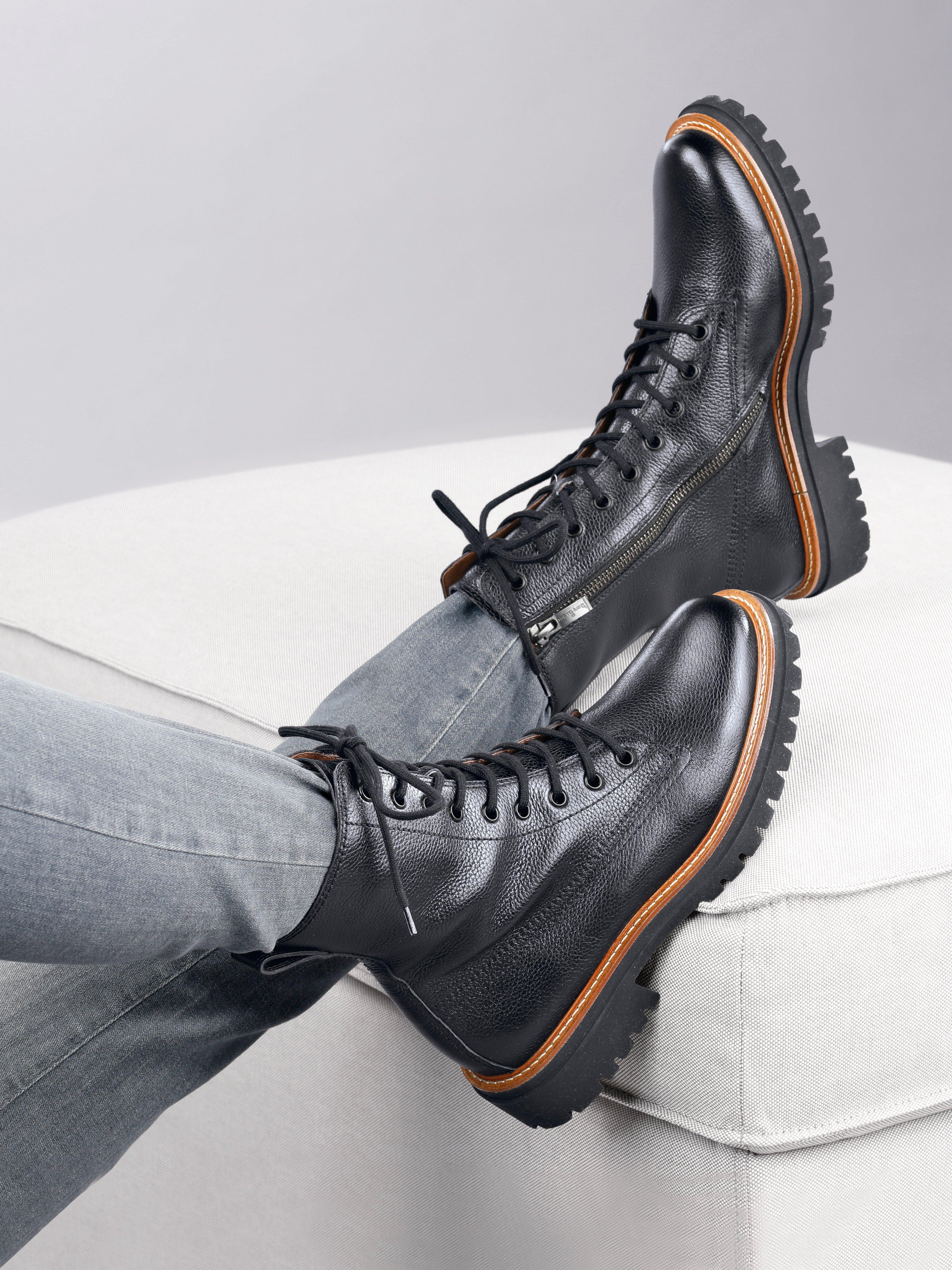 Schnür-Stiefelette Paul Green schwarz