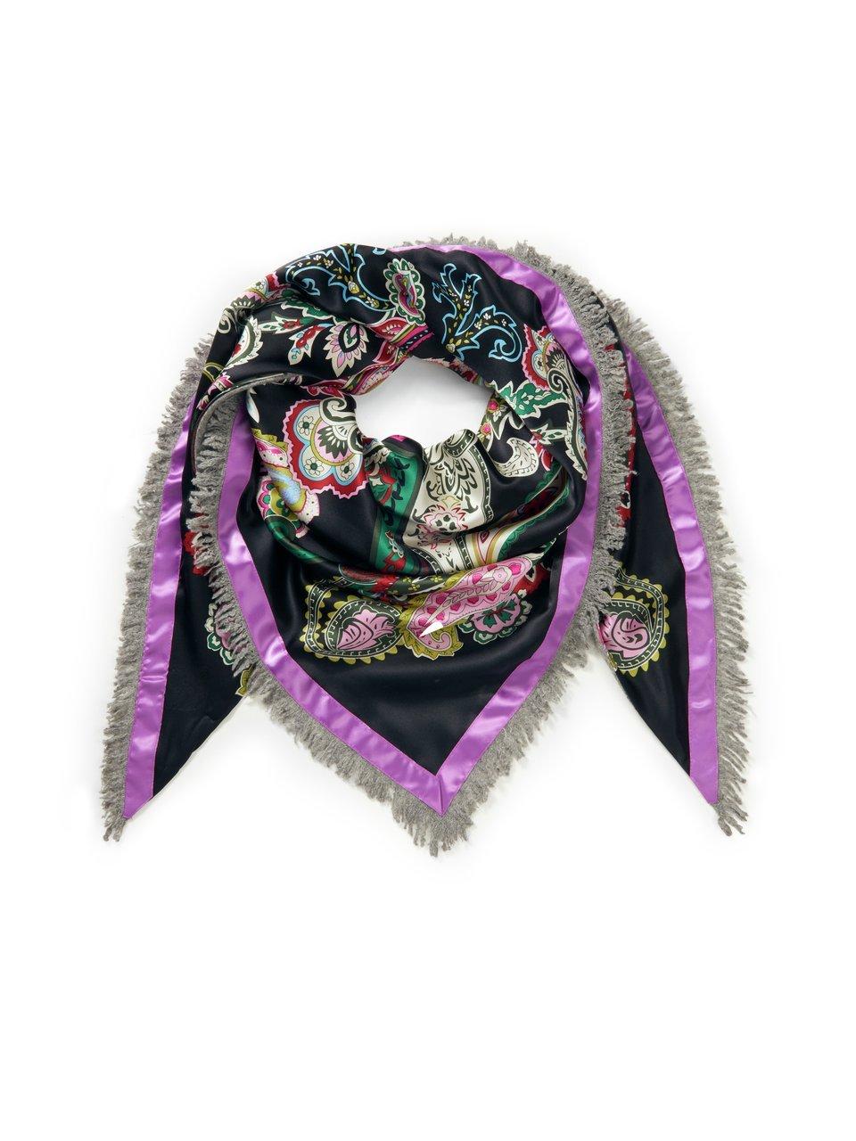 Driehoekige sjaal Van Anna Aura zwart