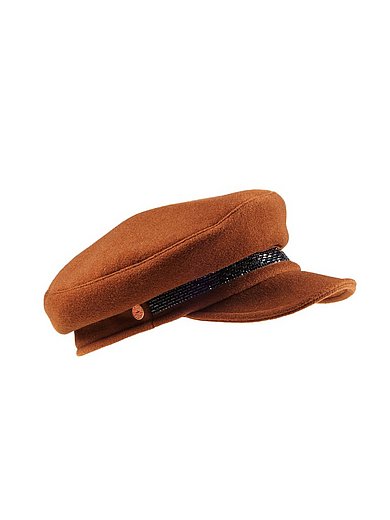 Mayser - Sun visor cap made of felted wool