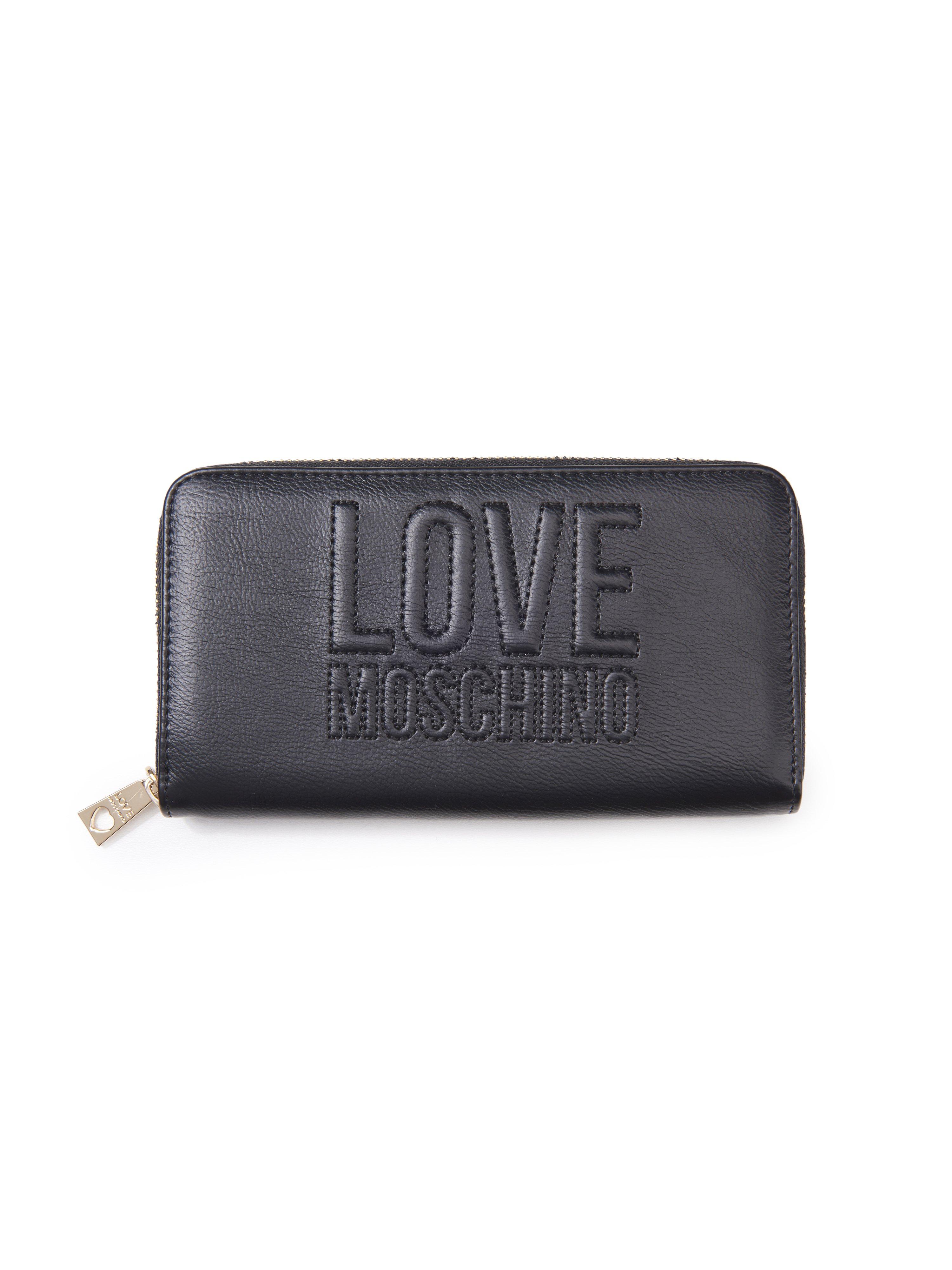 Portemonnee Van Love Moschino zwart