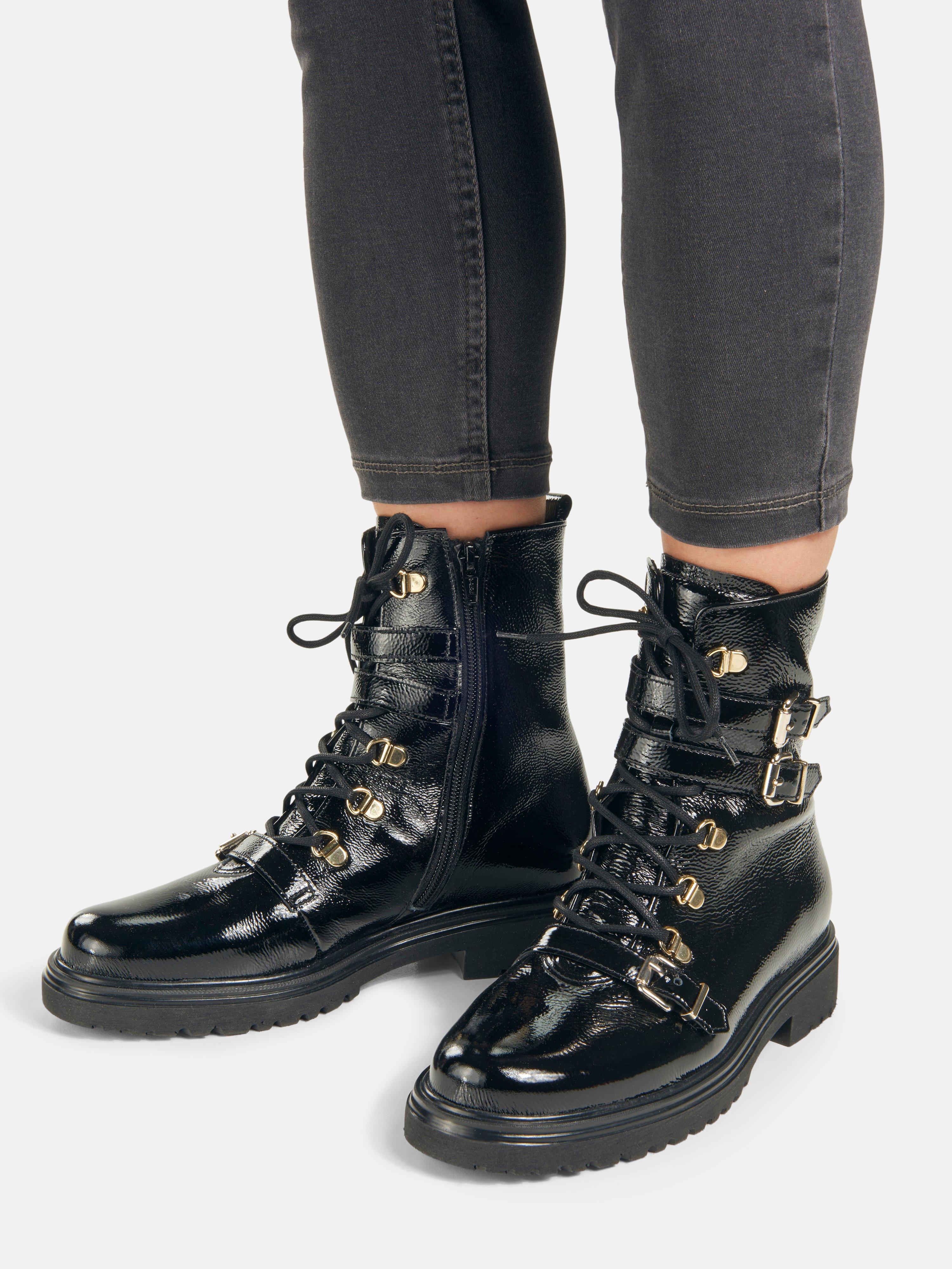 Gabor Comfort - Lace-up ankle boots - black