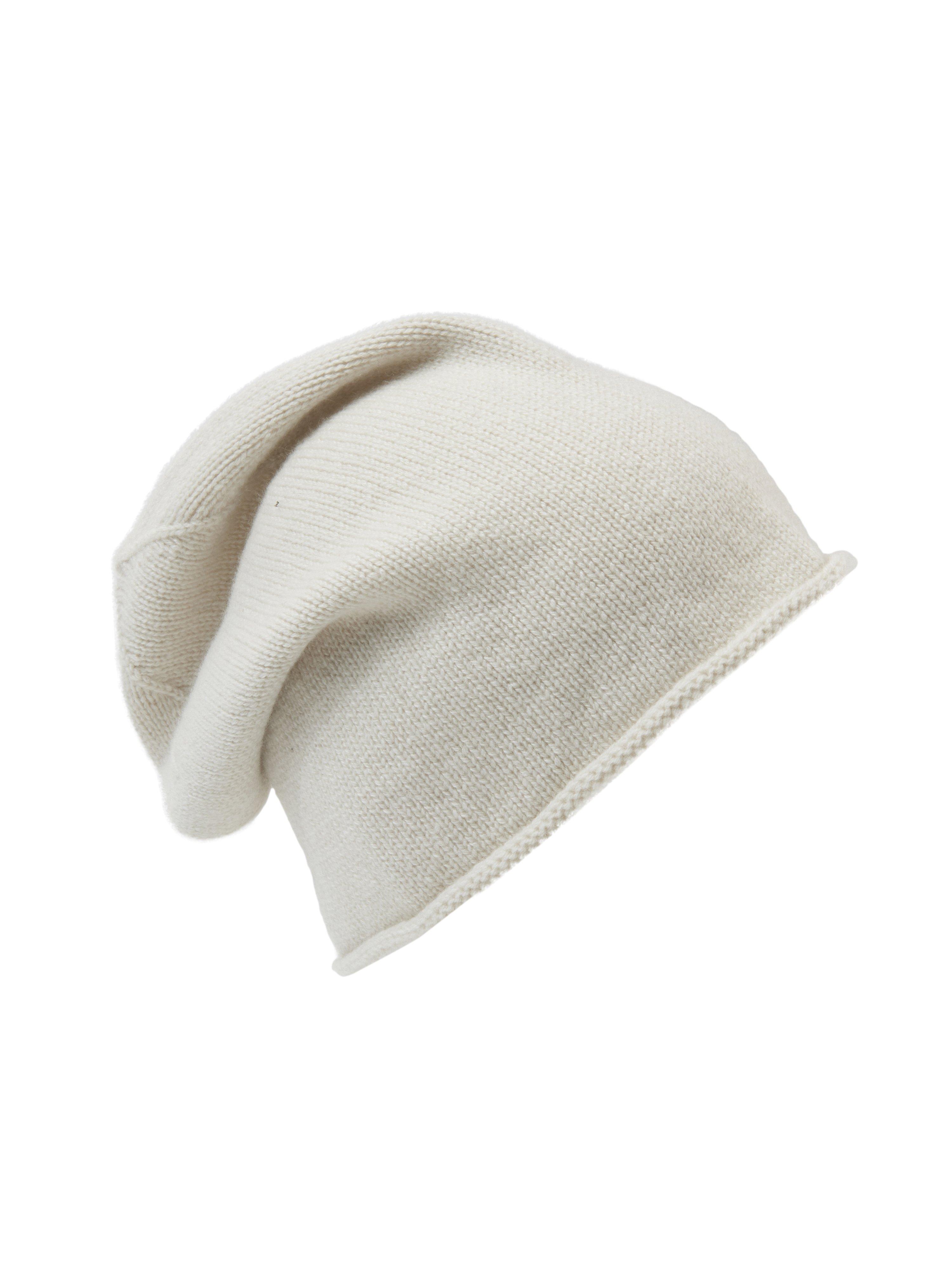 Beanie 100% kasjmier Van Peter Hahn Cashmere beige