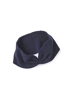 Peter Hahn Damen Accessoires Mützen Stirnband blau Hüte & Caps Stirnbänder 