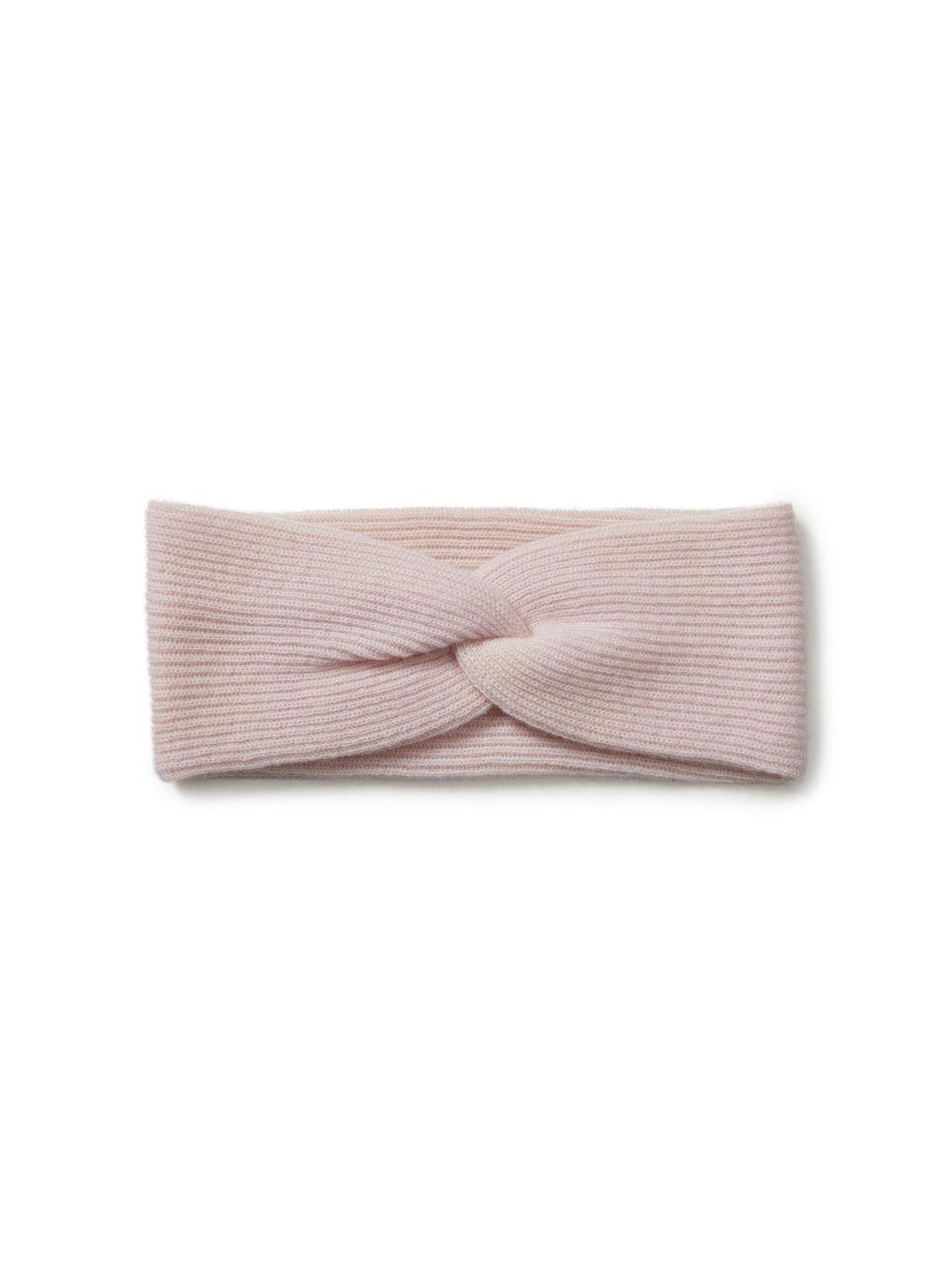 Hoofdband 100% kasjmier Van Peter Hahn Cashmere roze