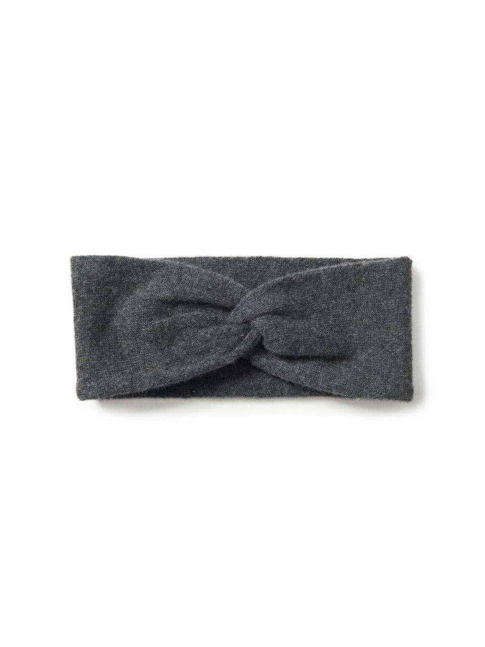 Hoofdband 100% kasjmier Van Peter Hahn Cashmere grijs