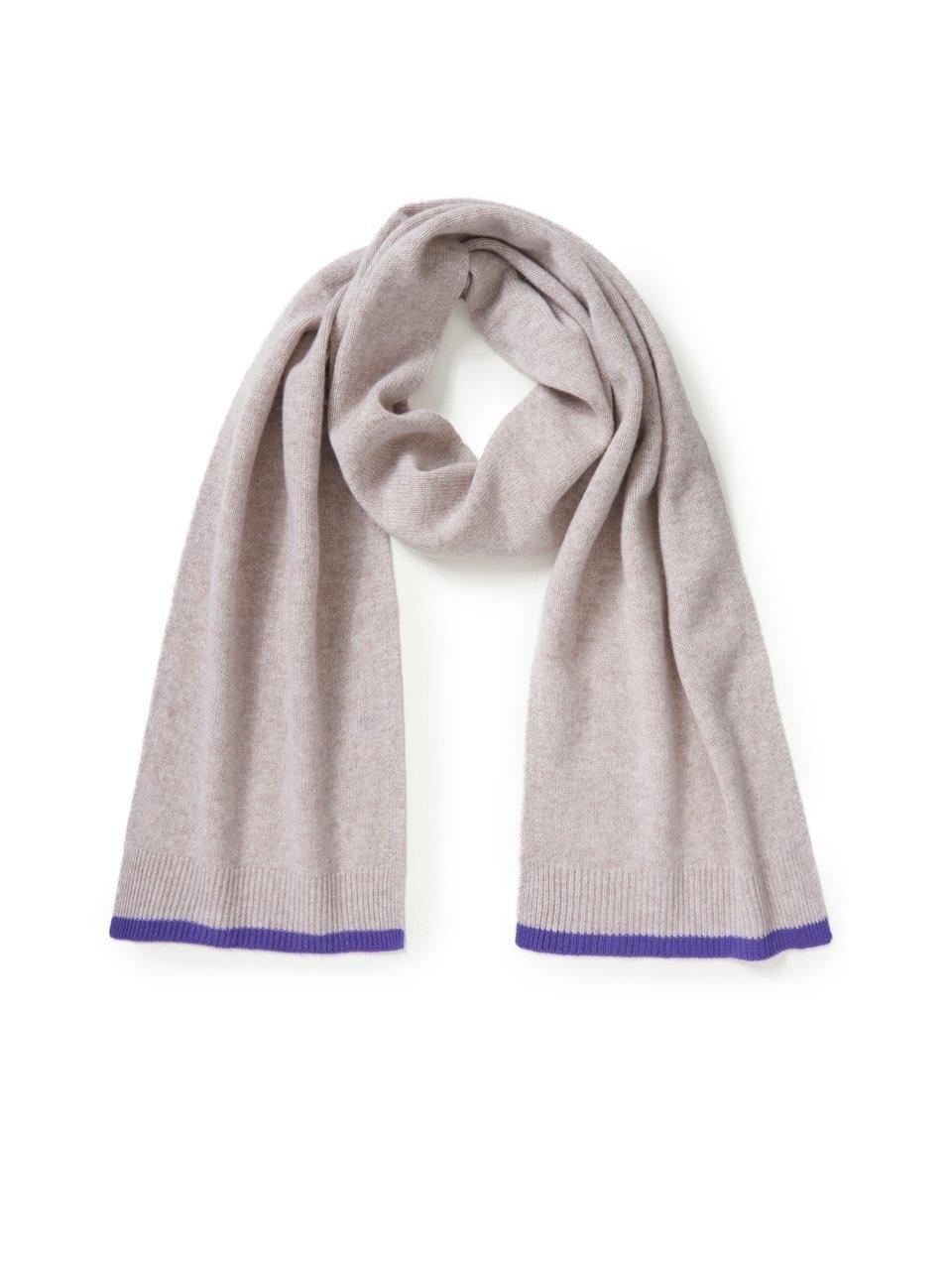 Sjaal 100% kasjmier Van Peter Hahn Cashmere beige