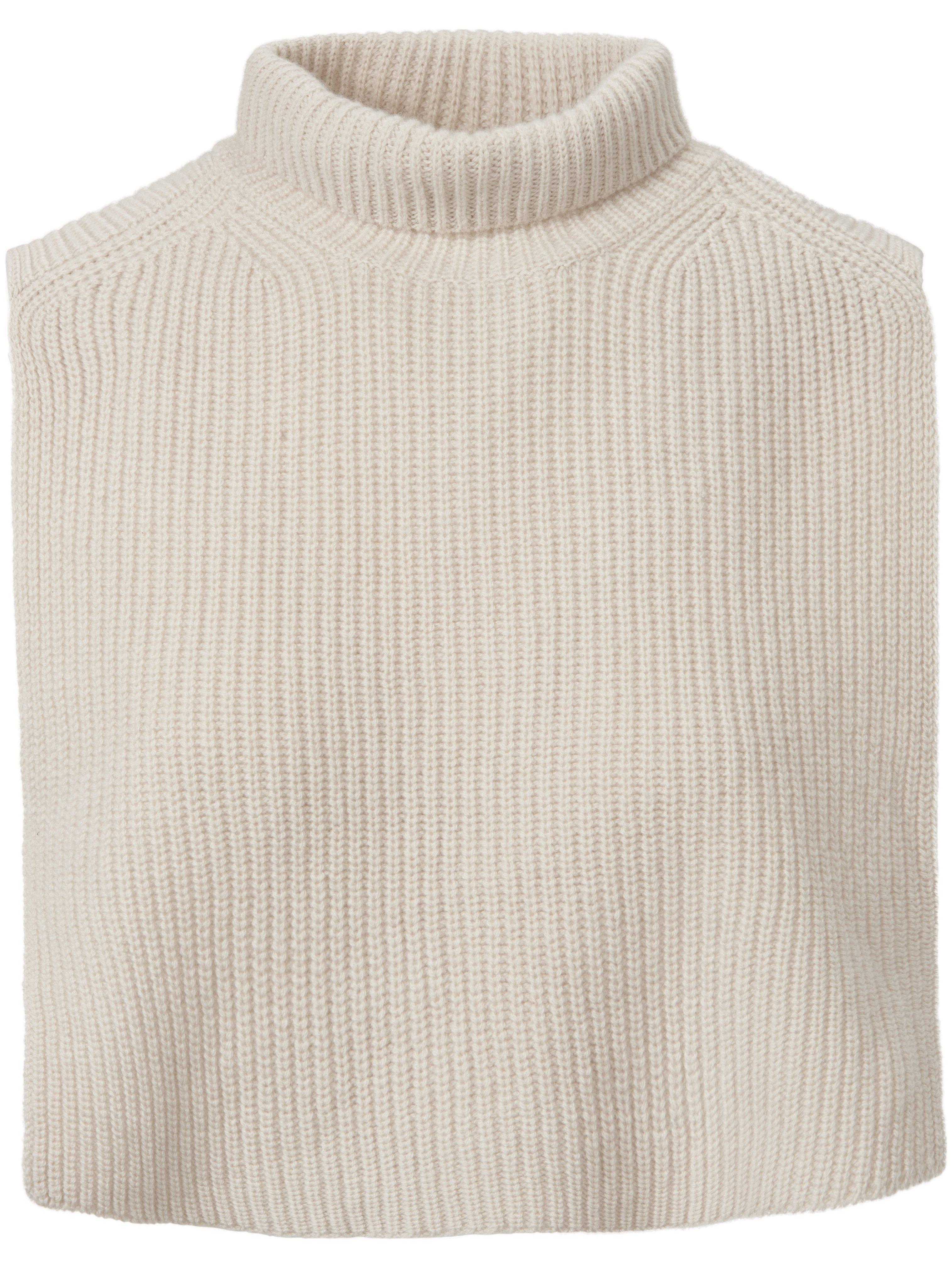 Losse col 100% kasjmier Van Peter Hahn Cashmere beige