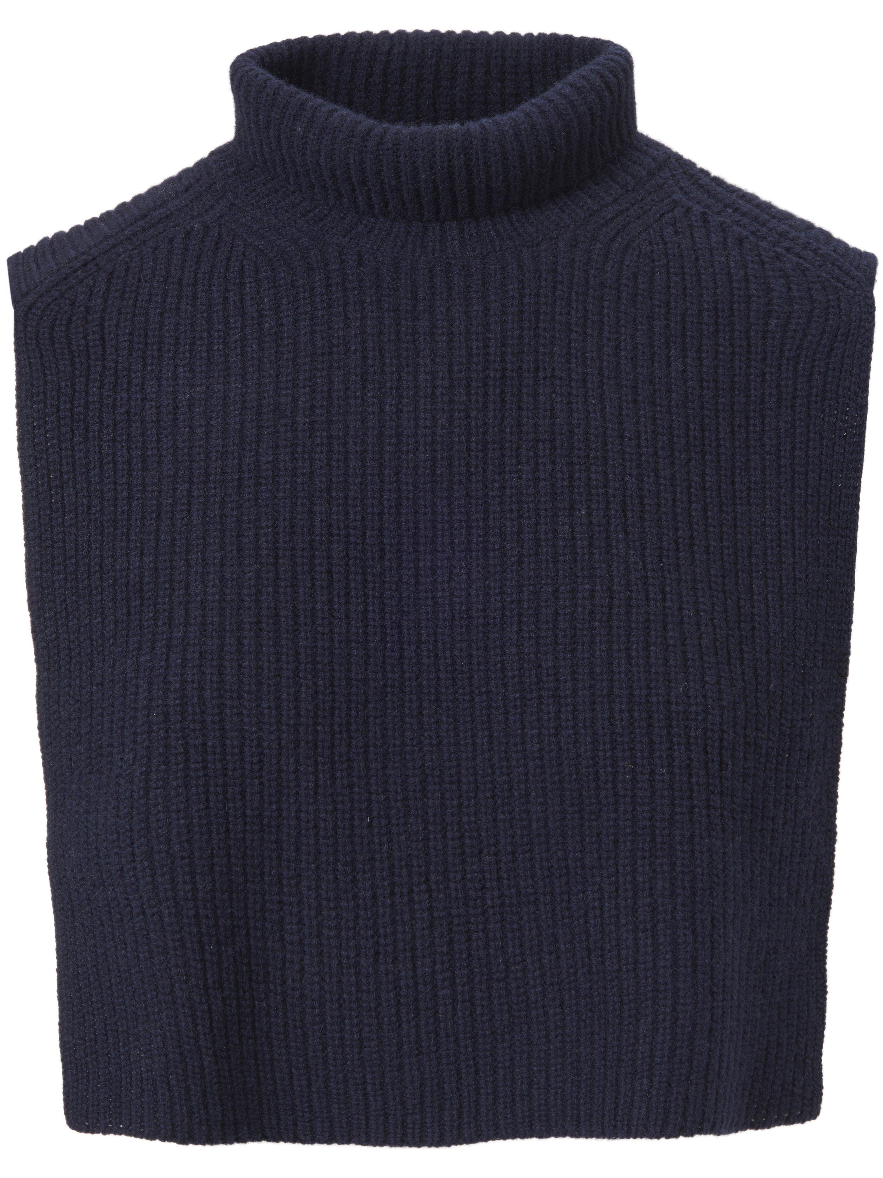 Losse col 100% kasjmier Van Peter Hahn Cashmere blauw