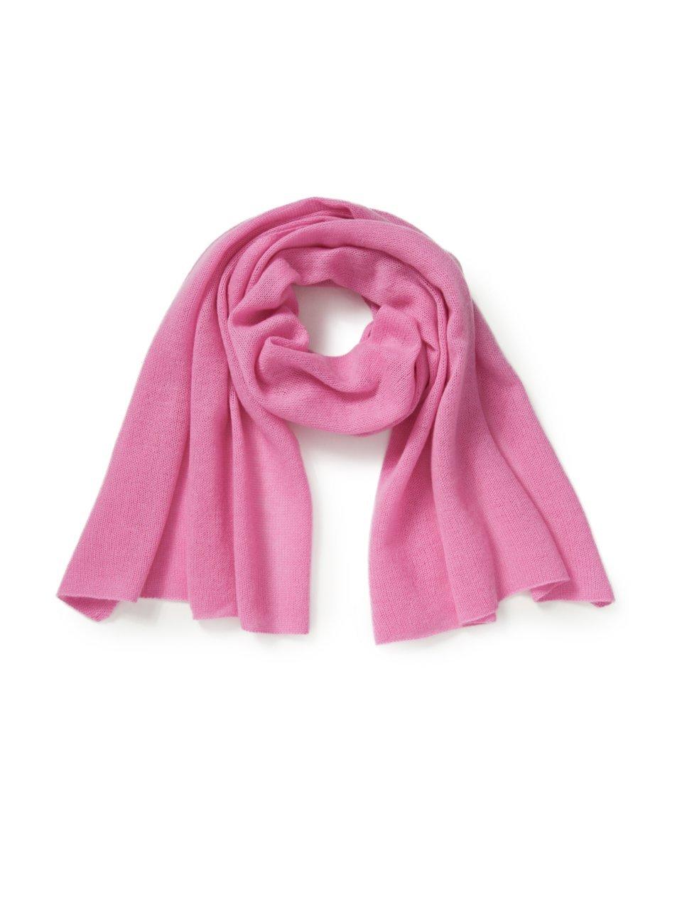 Sjaal 100% kasjmier Van Peter Hahn Cashmere roze