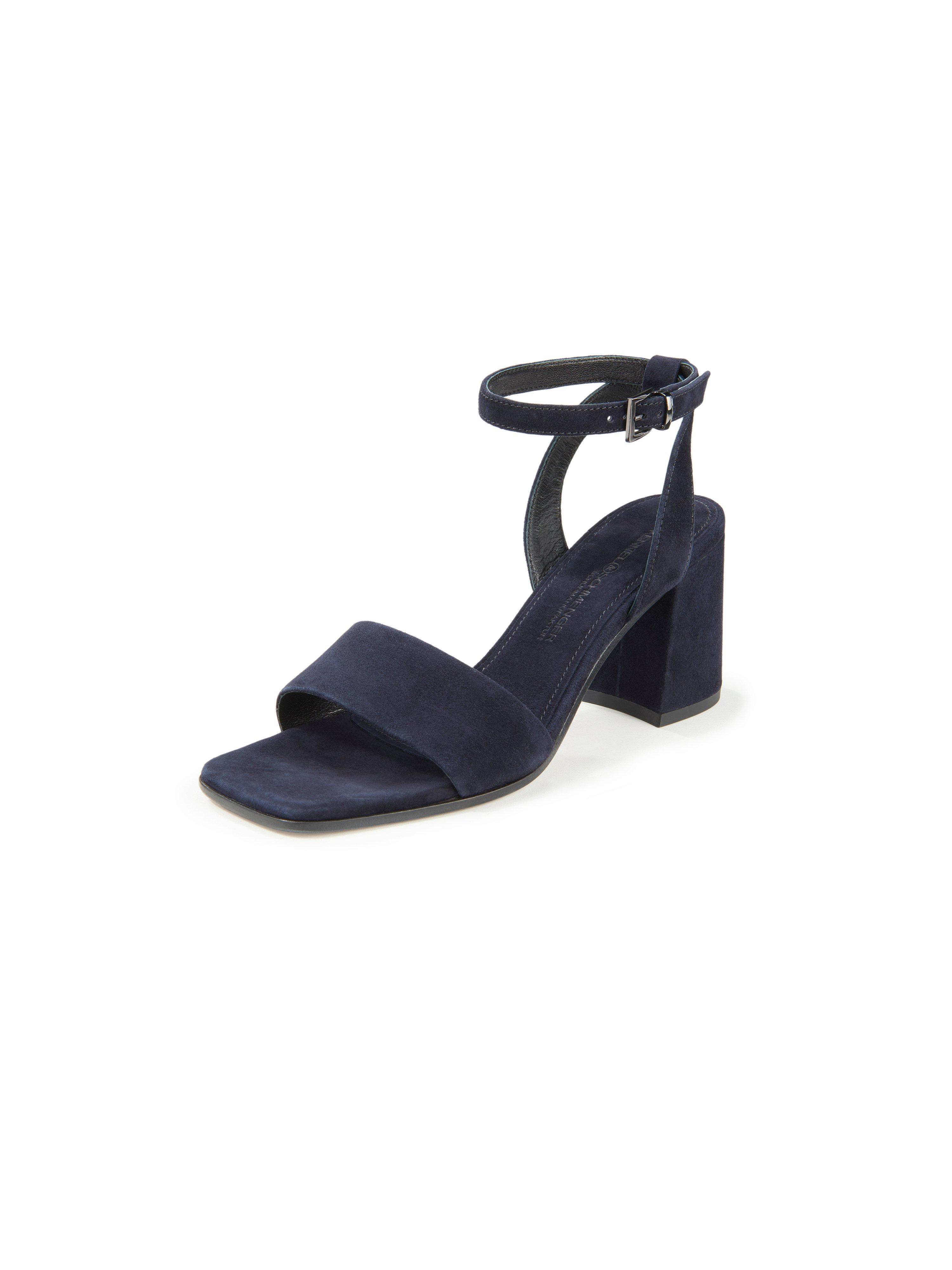 Sandals in lambskin nappa leather Kennel & Schmenger blue