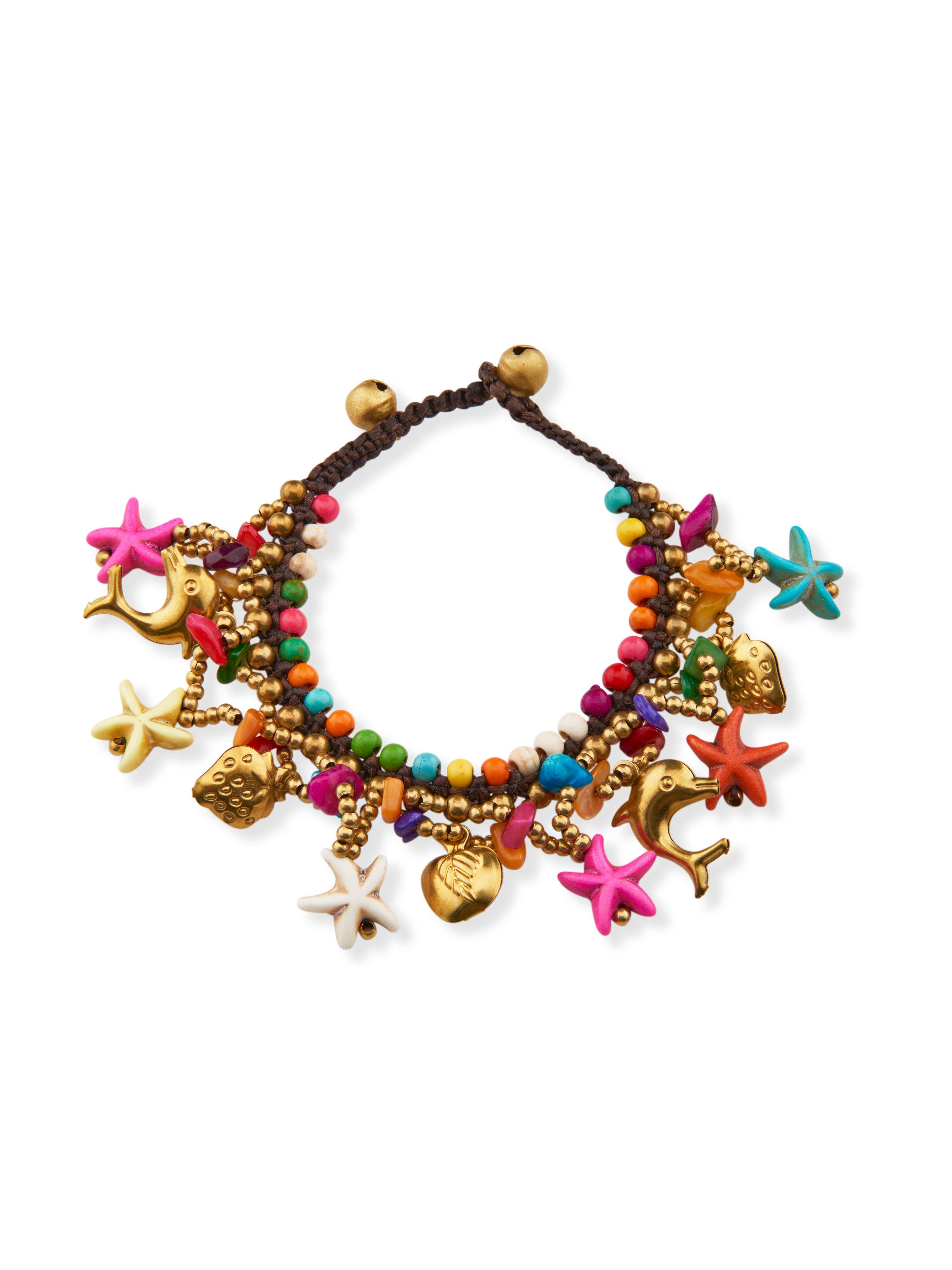 Peter Hahn - Armband met parels en zeemotieven