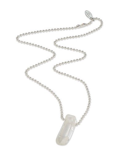 Juwelenkind - Leoni chain with mountain crystal pendant