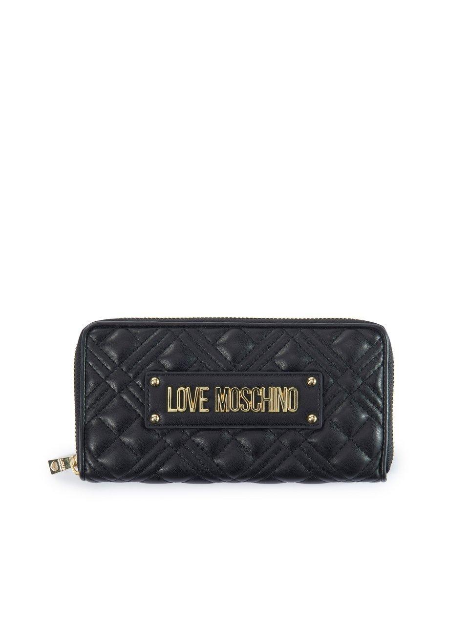 Portemonnee Van Love Moschino zwart