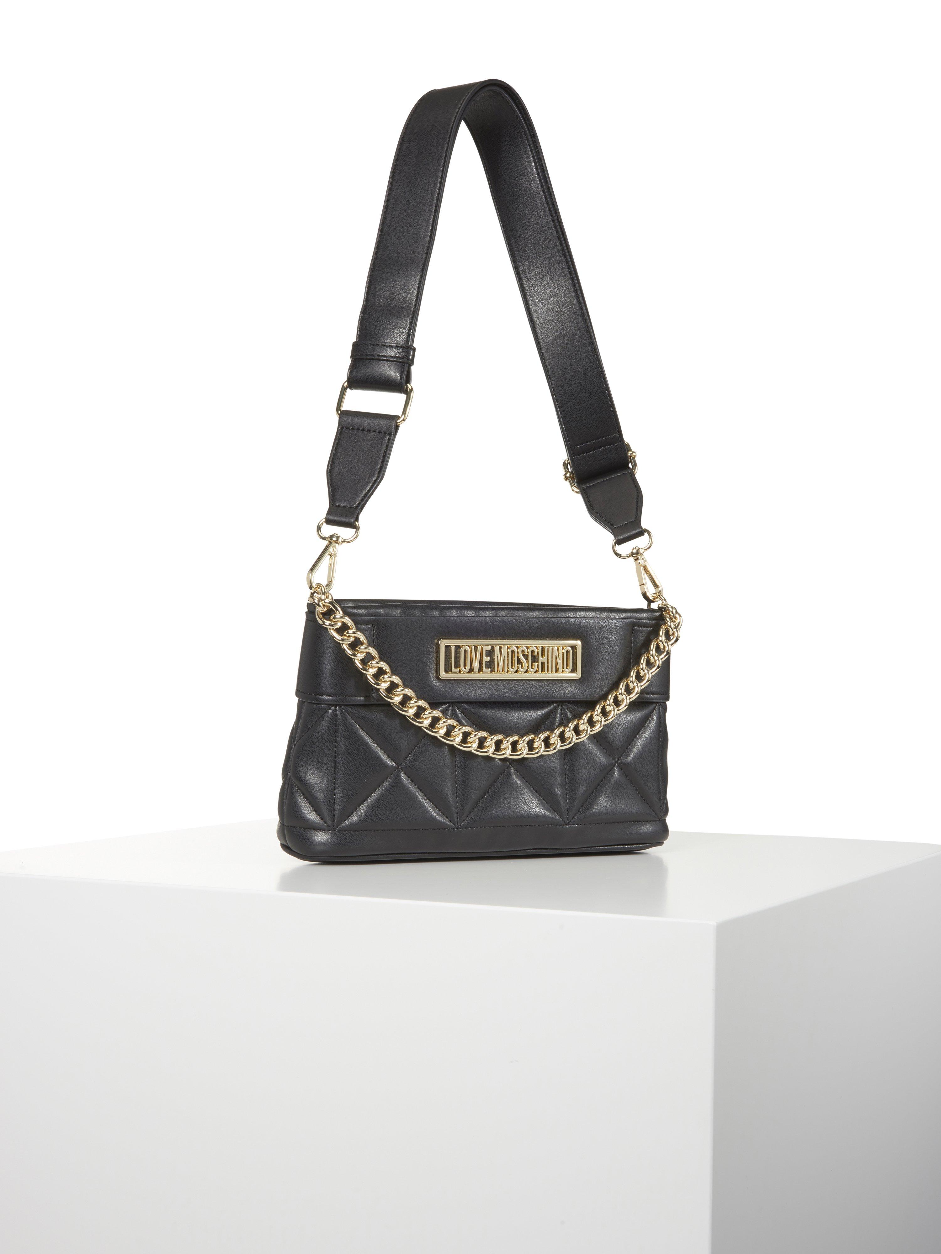 love moschino shoulder bag with chain strap