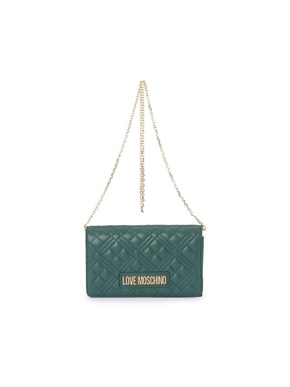 Image of Clutch Love Moschino green