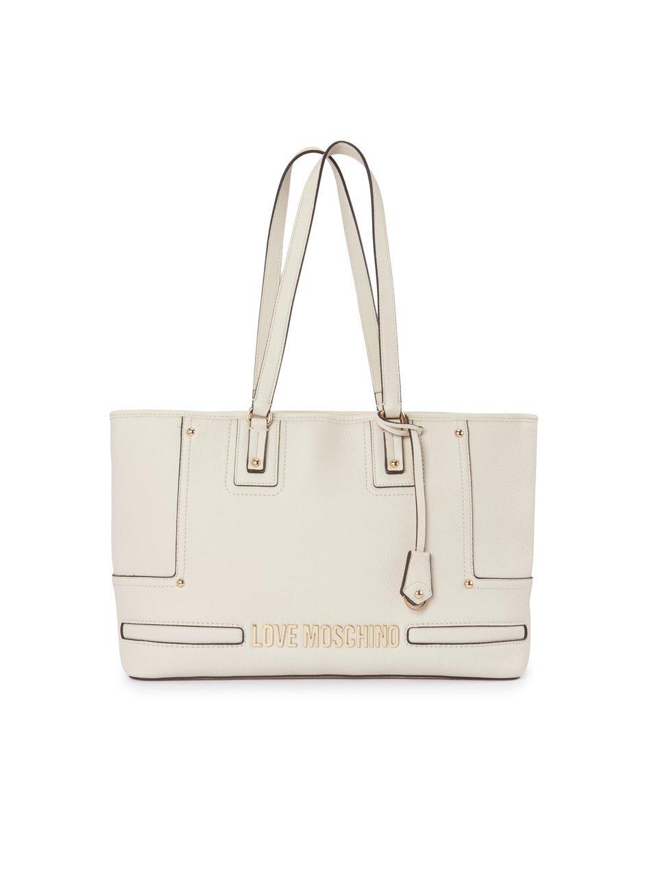 Shopper Van Love Moschino beige